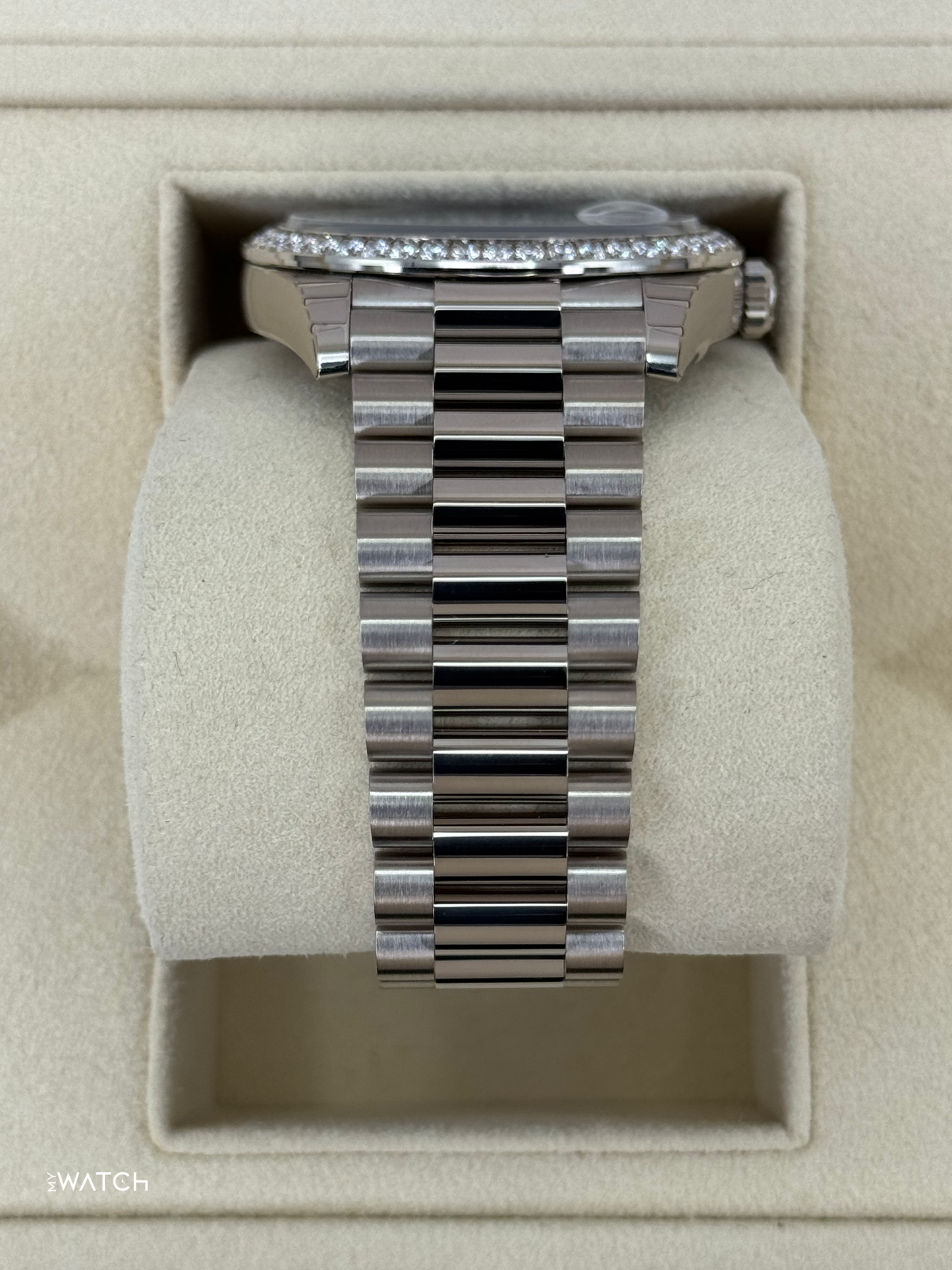 NEW 2025 Rolex Day-Date 40mm 228349RBR Presidential Blue Ombre Dial