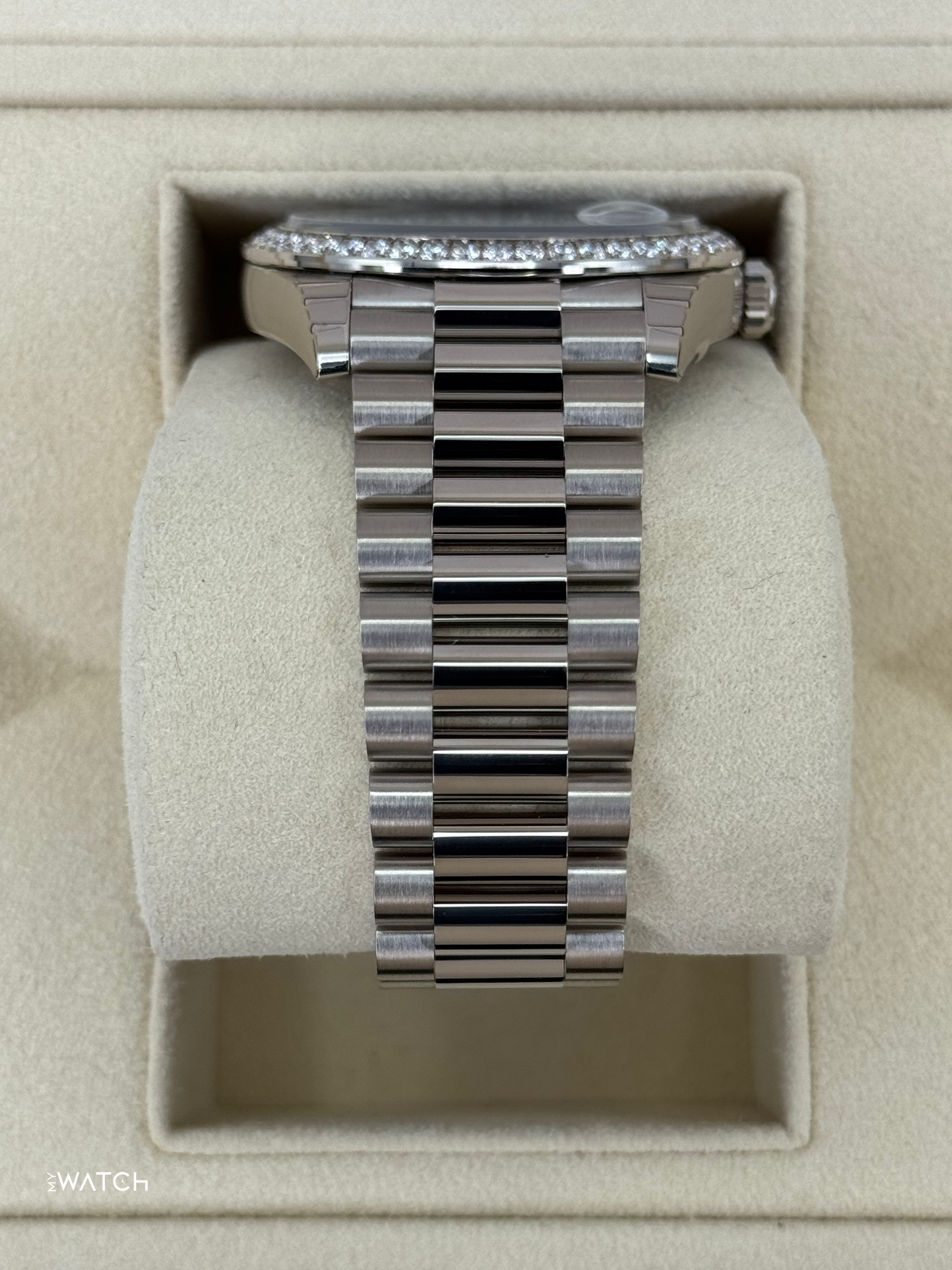 NEW 2025 Rolex Day-Date 40mm 228349RBR Presidential Blue Ombre Dial - MyWatchLLC