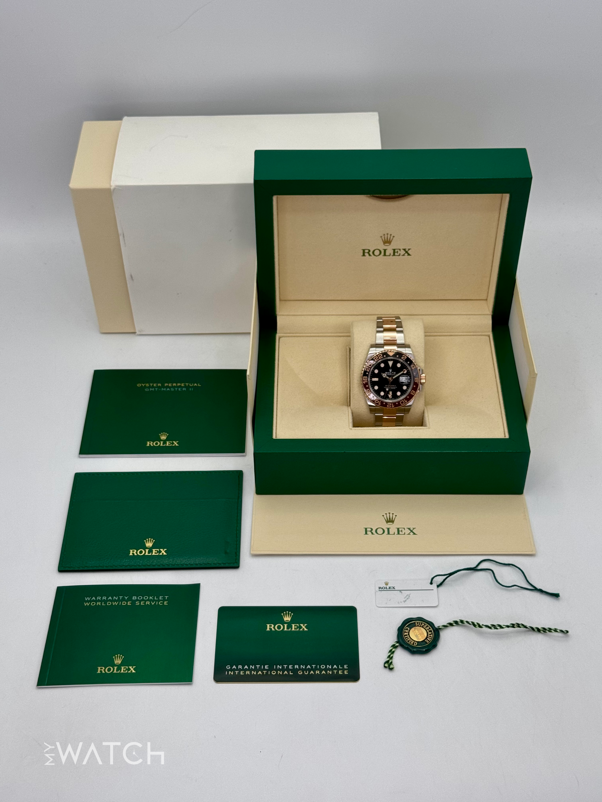 2022 Rolex GMT-Master II "Rootbeer" 40mm 126711CHNR Two-Tone - MyWatchLLC