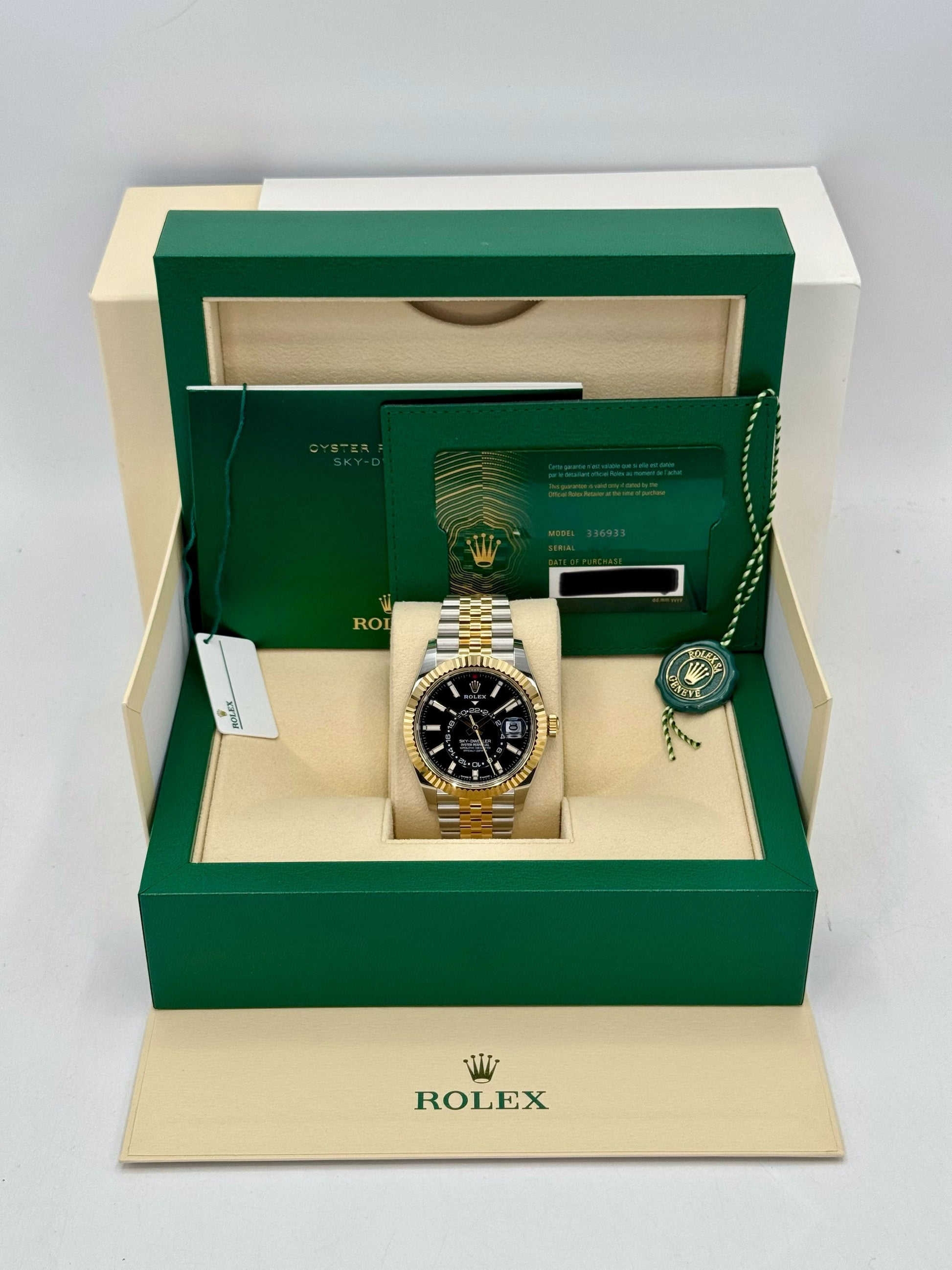 NEW 2025 Rolex Sky-Dweller 42mm 336933 Jubilee Black Dial - MyWatchLLC
