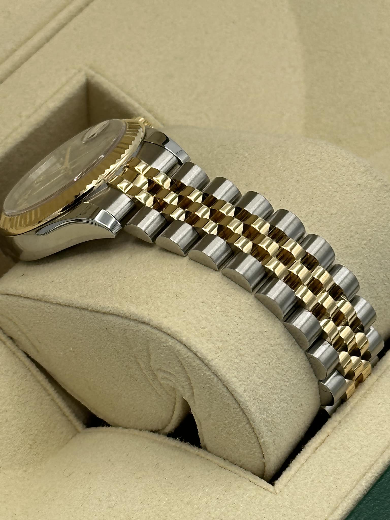 2019 Rolex Datejust 31mm 178273 Two-Tone Silver Roman Numeral Dial - MyWatchLLC