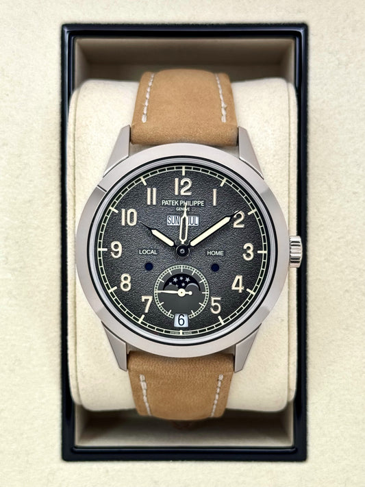 NEW 2025 Patek Philippe 42mm 5326G Annual Calendar Travel Time Compliations - MyWatchLLC