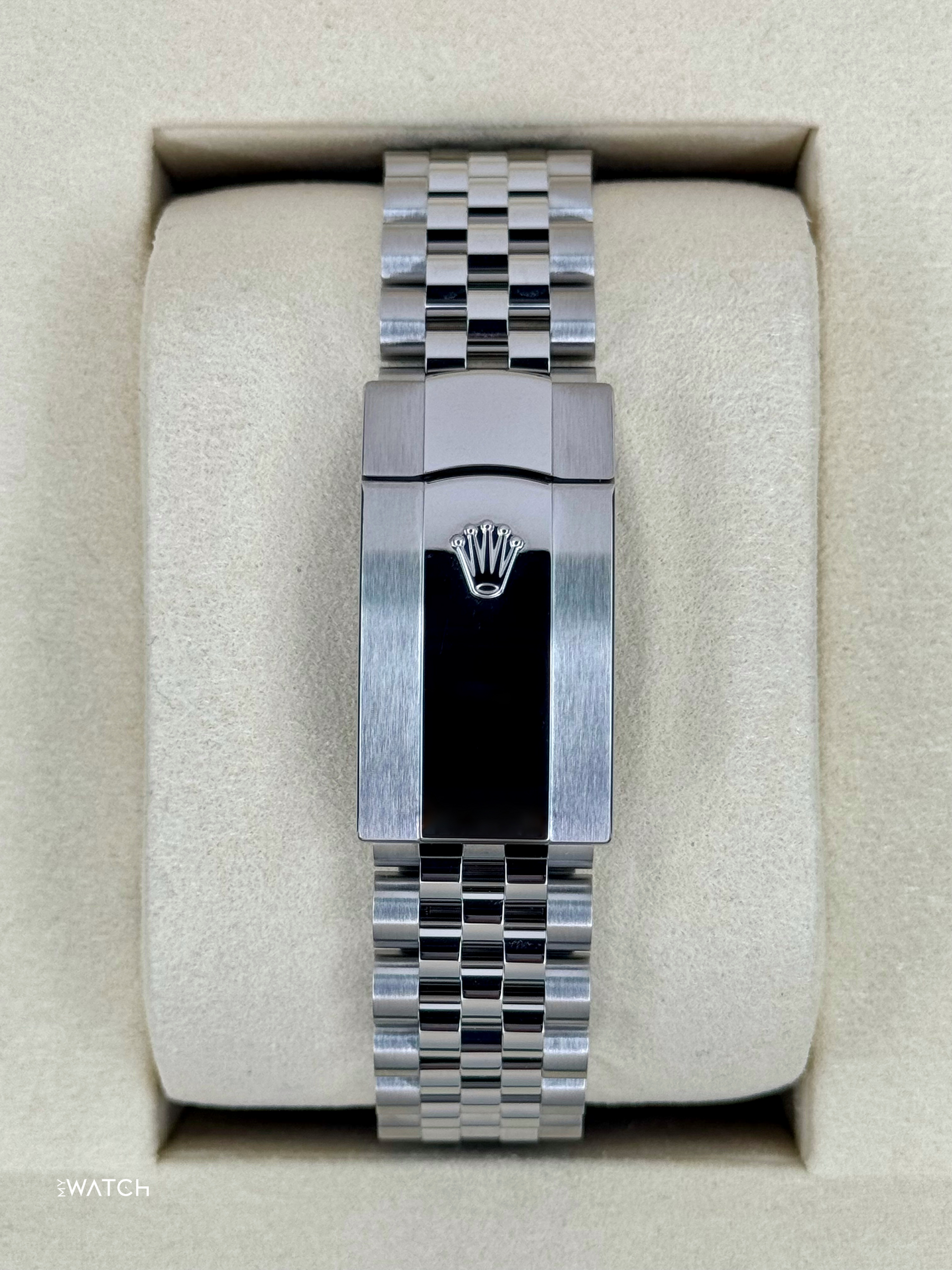 NEW 2025 Rolex Datejust 36mm 126200 Stainless Steel Jubilee Blue Dial - MyWatchLLC