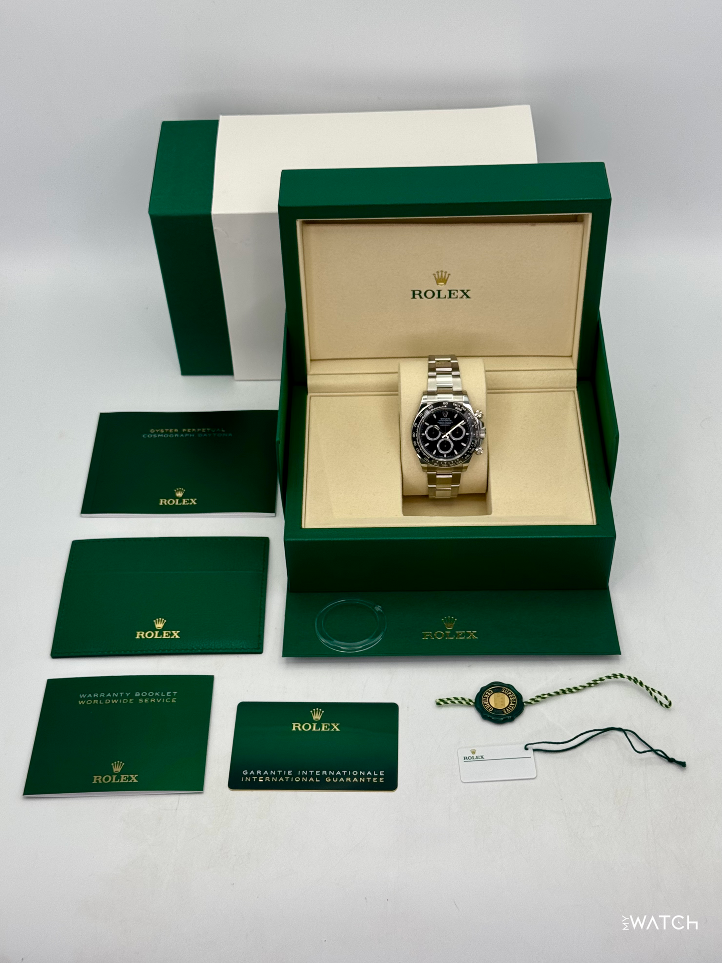 2026 Rolex Daytona 40mm 126500LN Stainless Steel Black Dial - MyWatchLLC