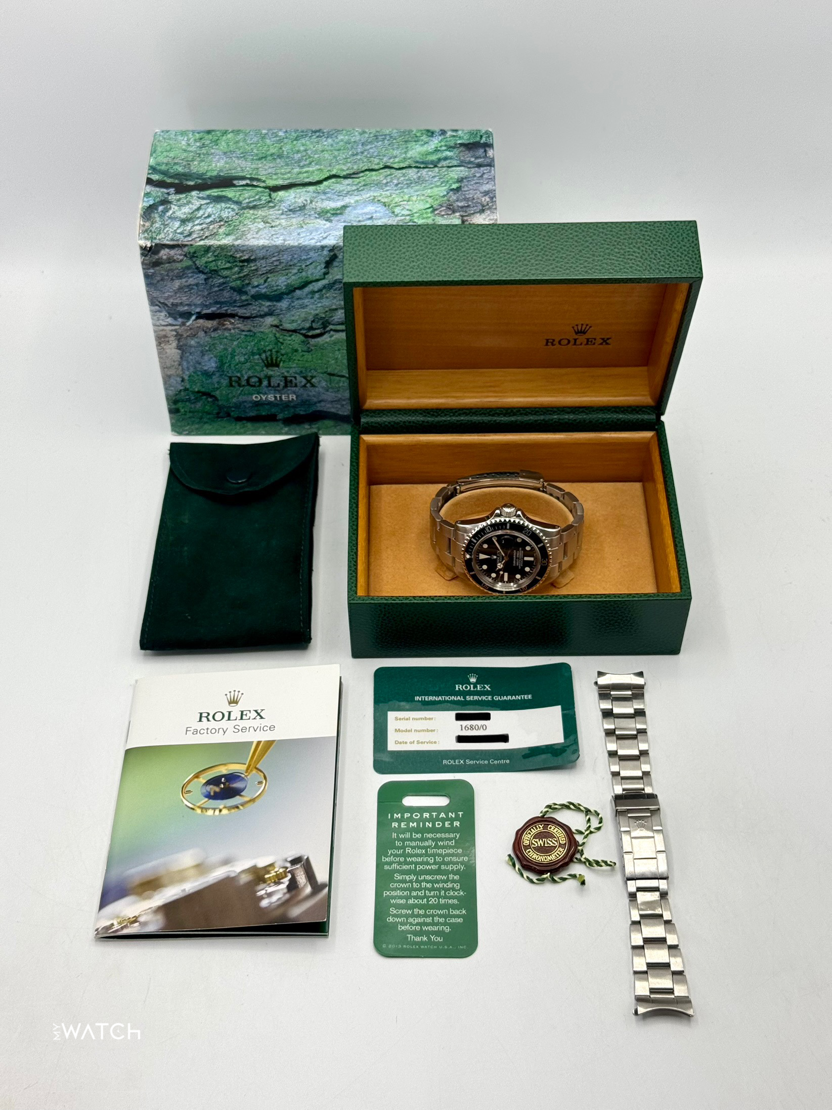 1978 Rolex Submariner 40mm 16800 Stainless Steel Black Dial - MyWatchLLC