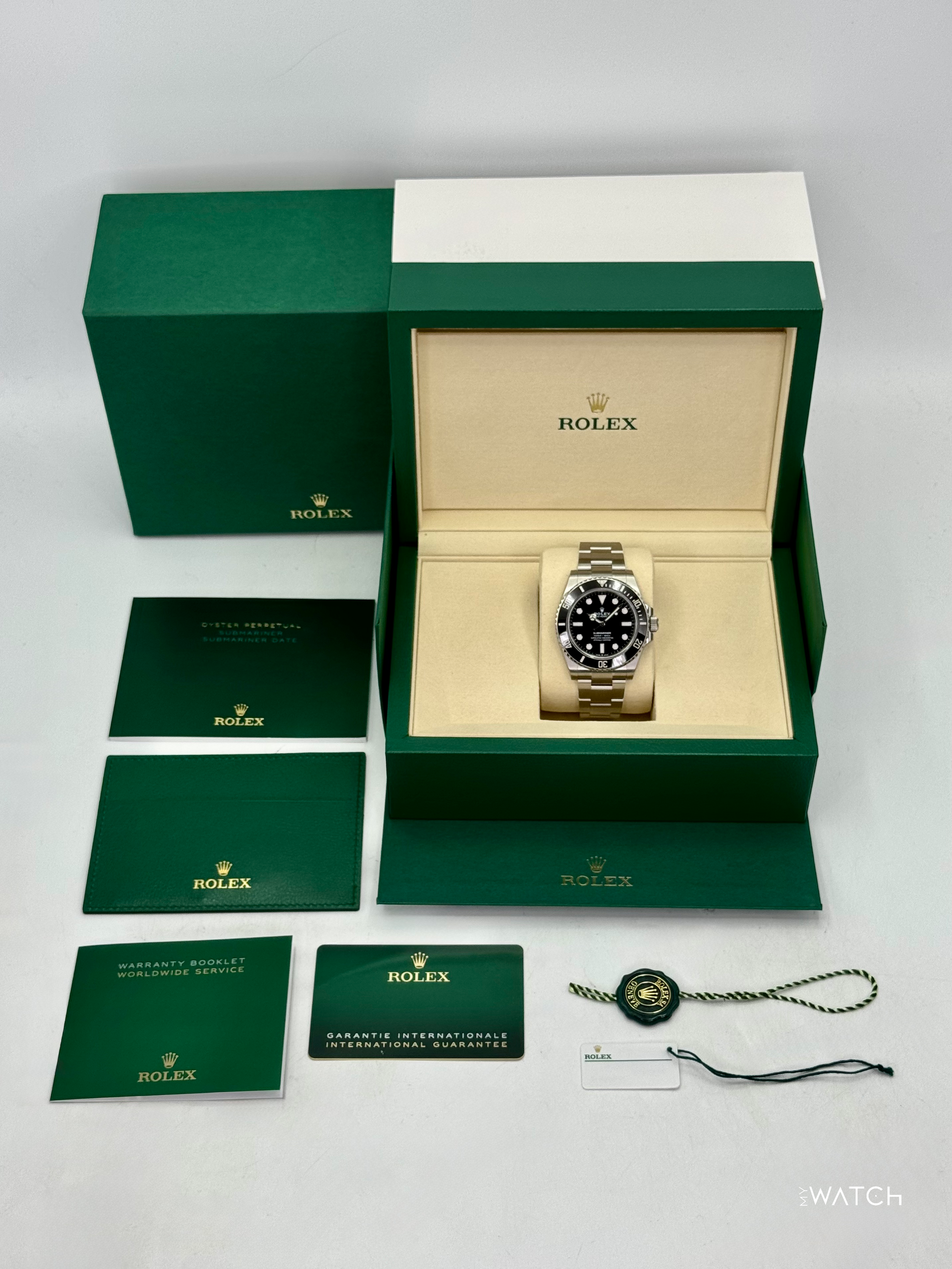 2025 Rolex Submariner 41mm 124060 Stainless Steel Black Dial - MyWatchLLC