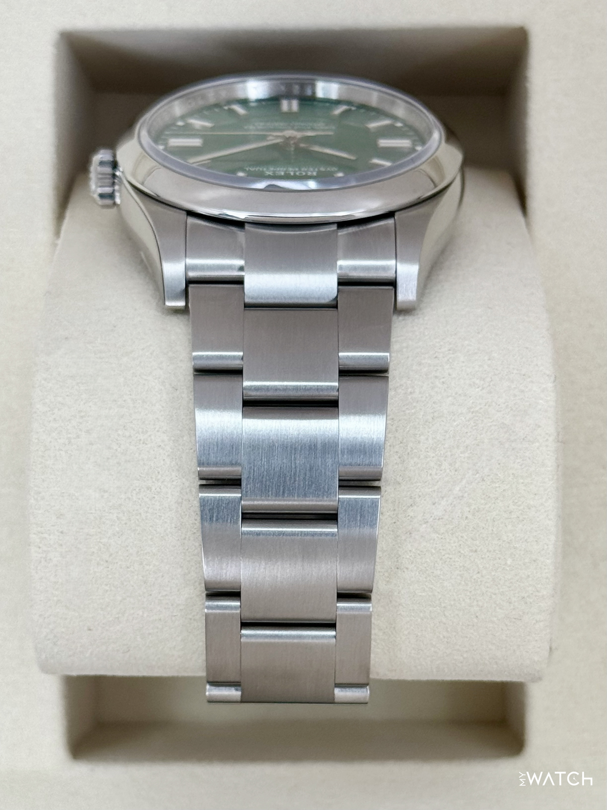 NEW 2026 Rolex Oyster Perpetual 36mm 126000 Green Dial - MyWatchLLC