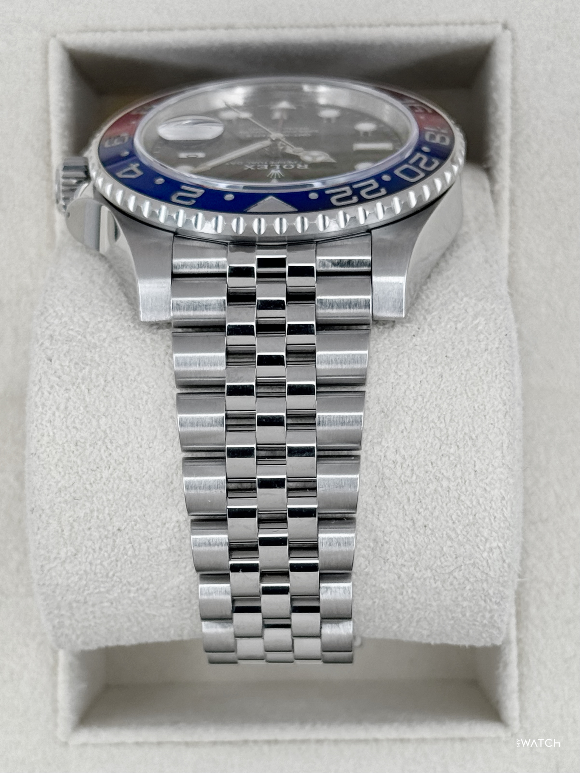 2022 Rolex GMT-Master II "Pepsi" 40mm 126710BLRO Jubilee - MyWatchLLC