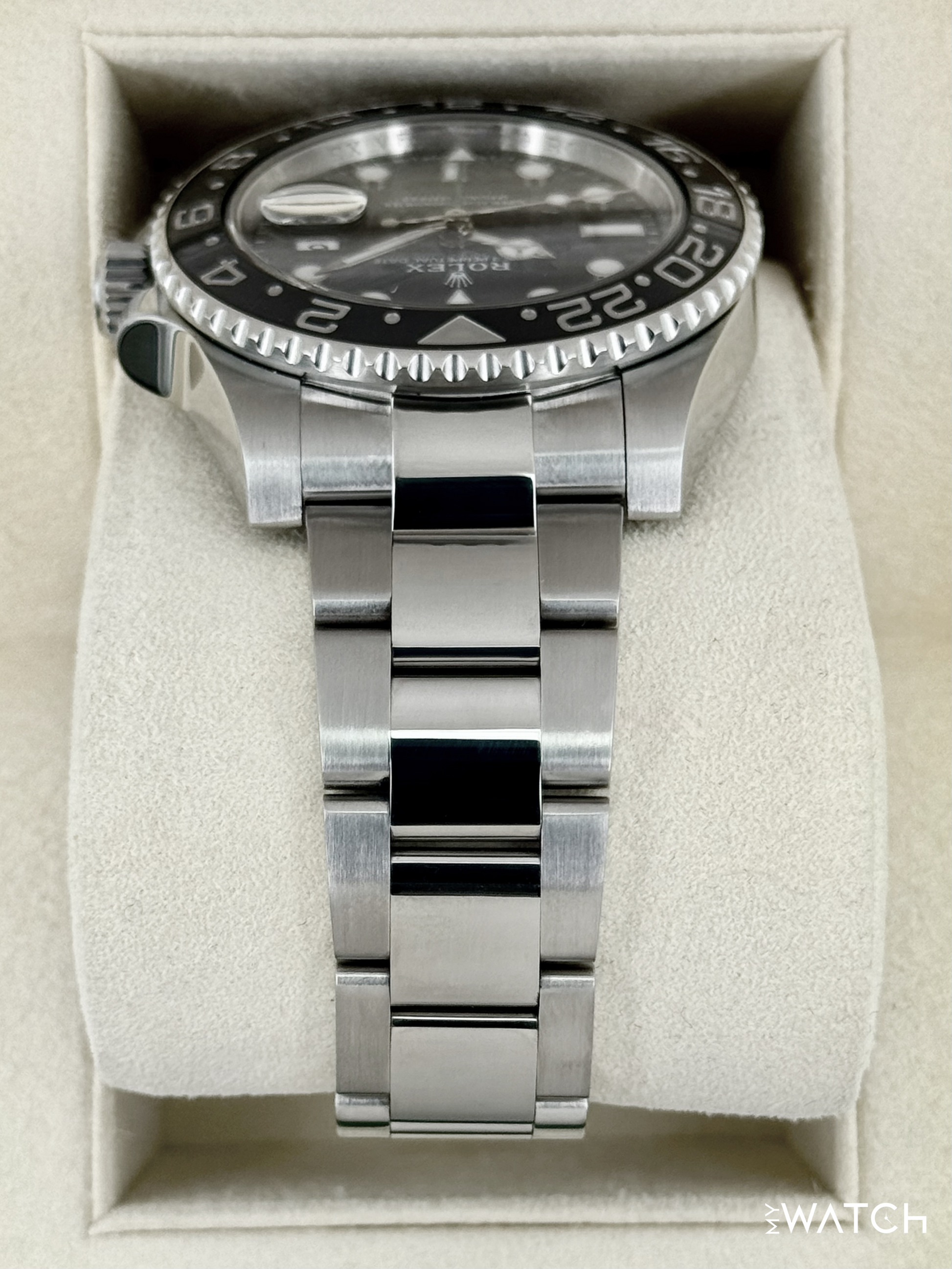 2018 Rolex GMT-Master II 40mm 116710LN Stainless Steel Black Dial - MyWatchLLC