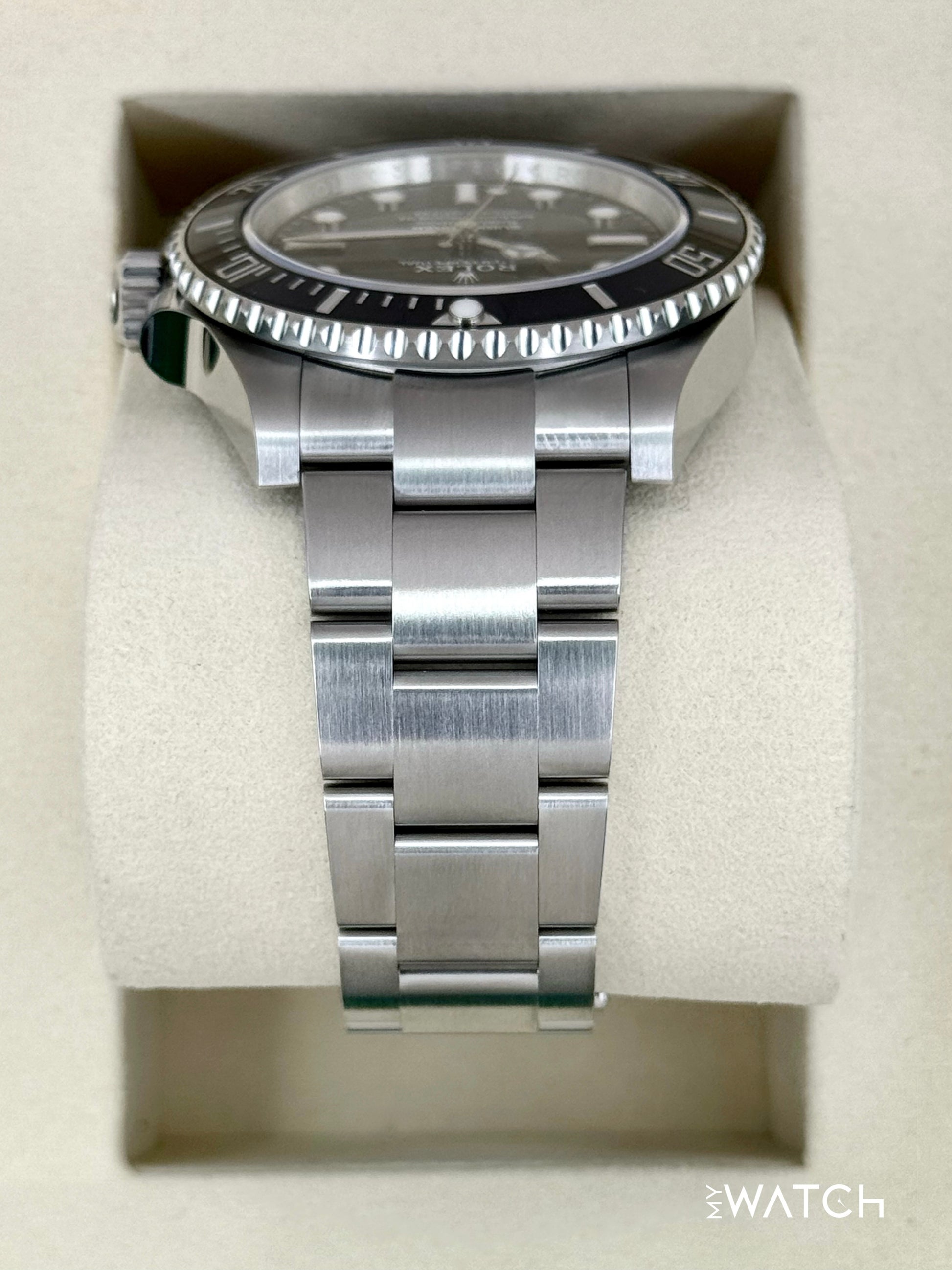 NEW 2025 Rolex Submariner 41mm 124060 Stainless Steel Black Dial (STICKERED) - MyWatchLLC