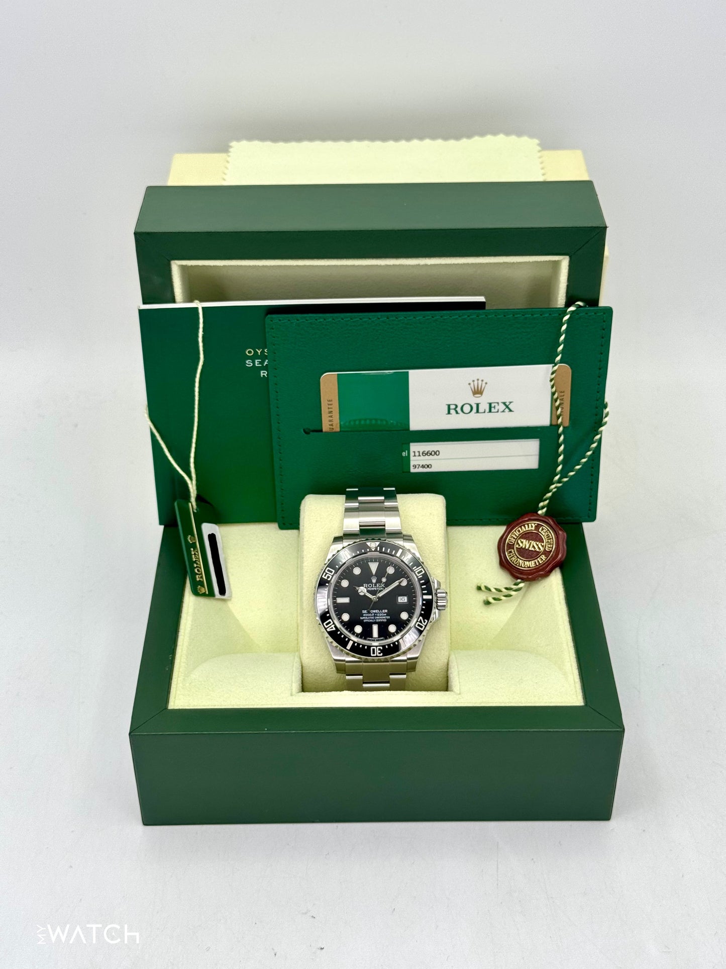 2016 Rolex Sea-Dweller 4000 "SD4K" 40mm 116600 Black Dial