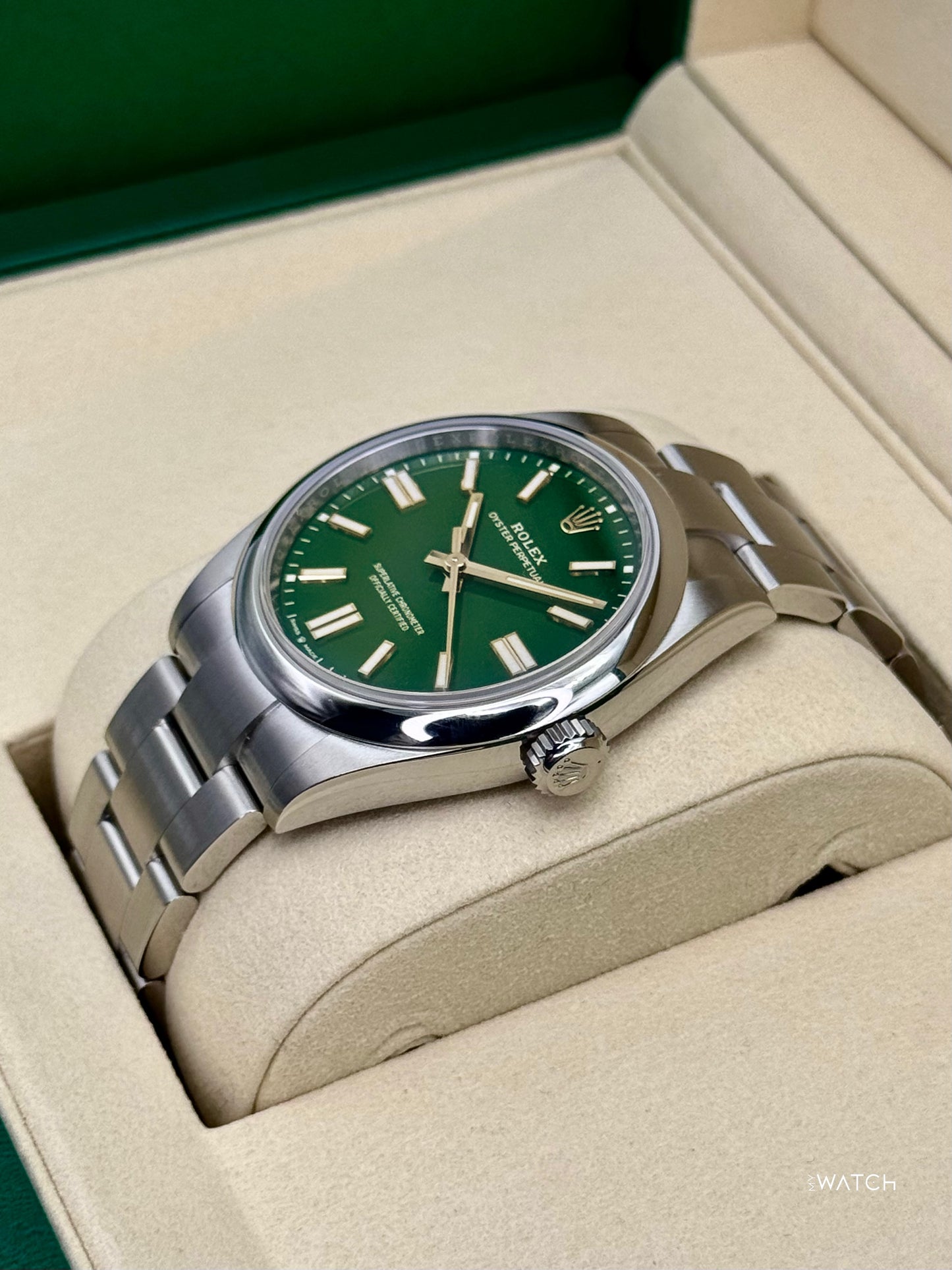 NEW 2025 Rolex Oyster Perpetual 41mm 134300 Green Dial