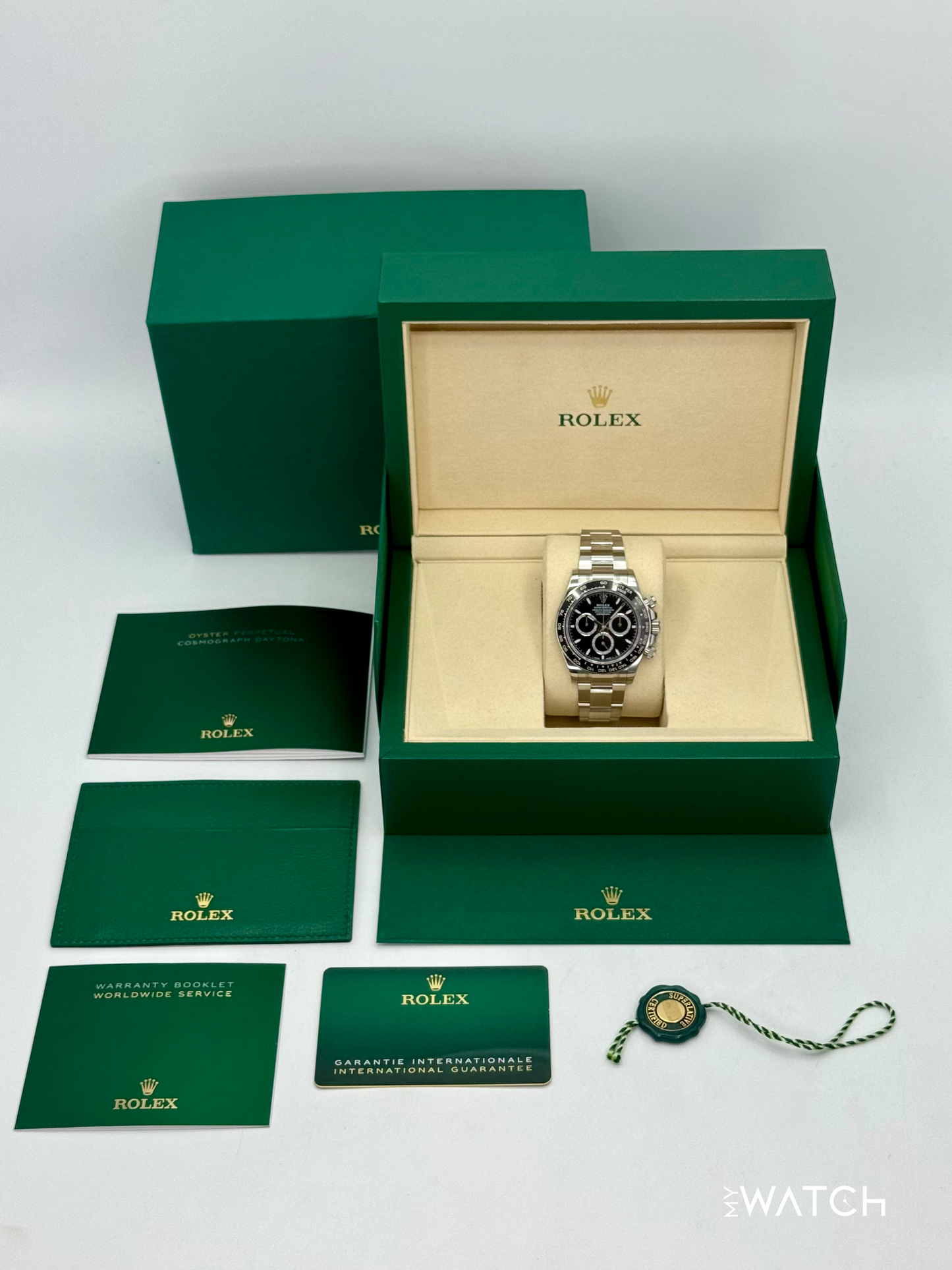 2025 Rolex Daytona 40mm 126500LN Stainless Steel Black Dial (STICKERED)