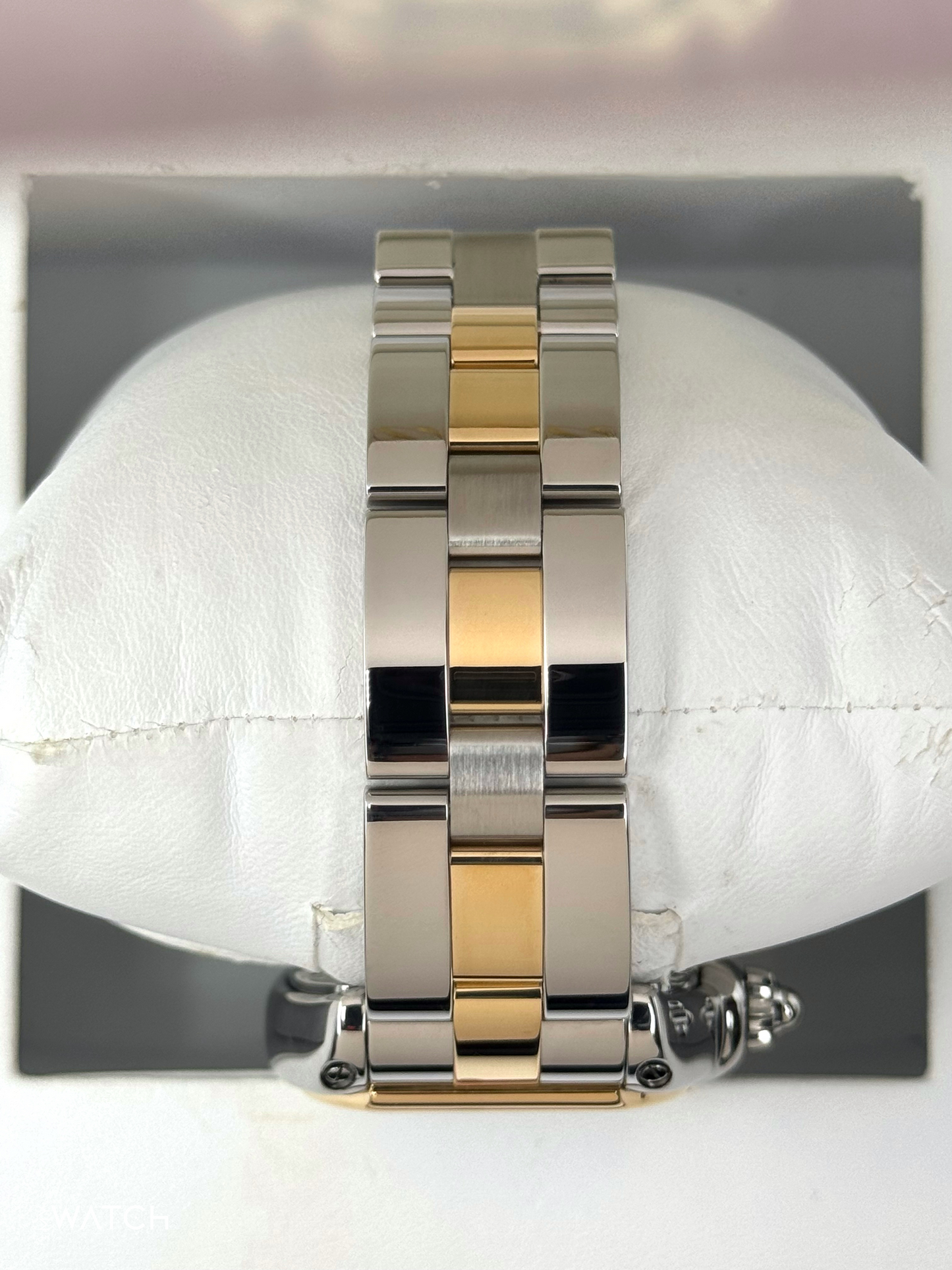 2009 Cartier Roadster 30.4mm 62031Y4 Two-Tone Silver Dial