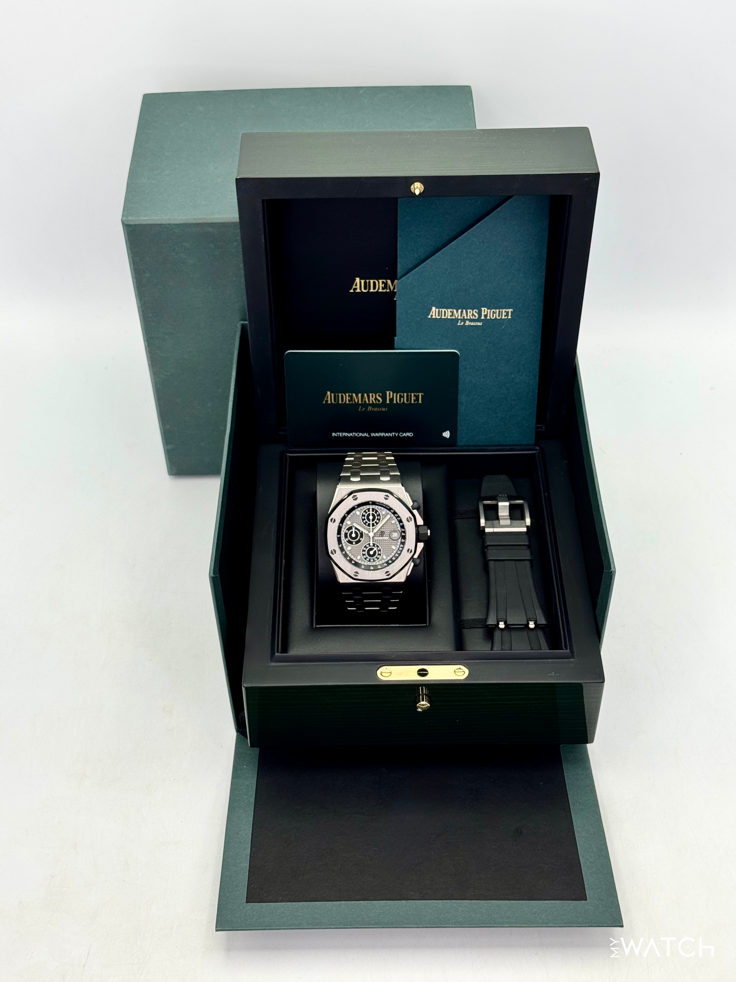 2024 Audemars Piguet Royal Oak Offshore Chrono 42mm 26238TI Grey Dial - MyWatchLLC