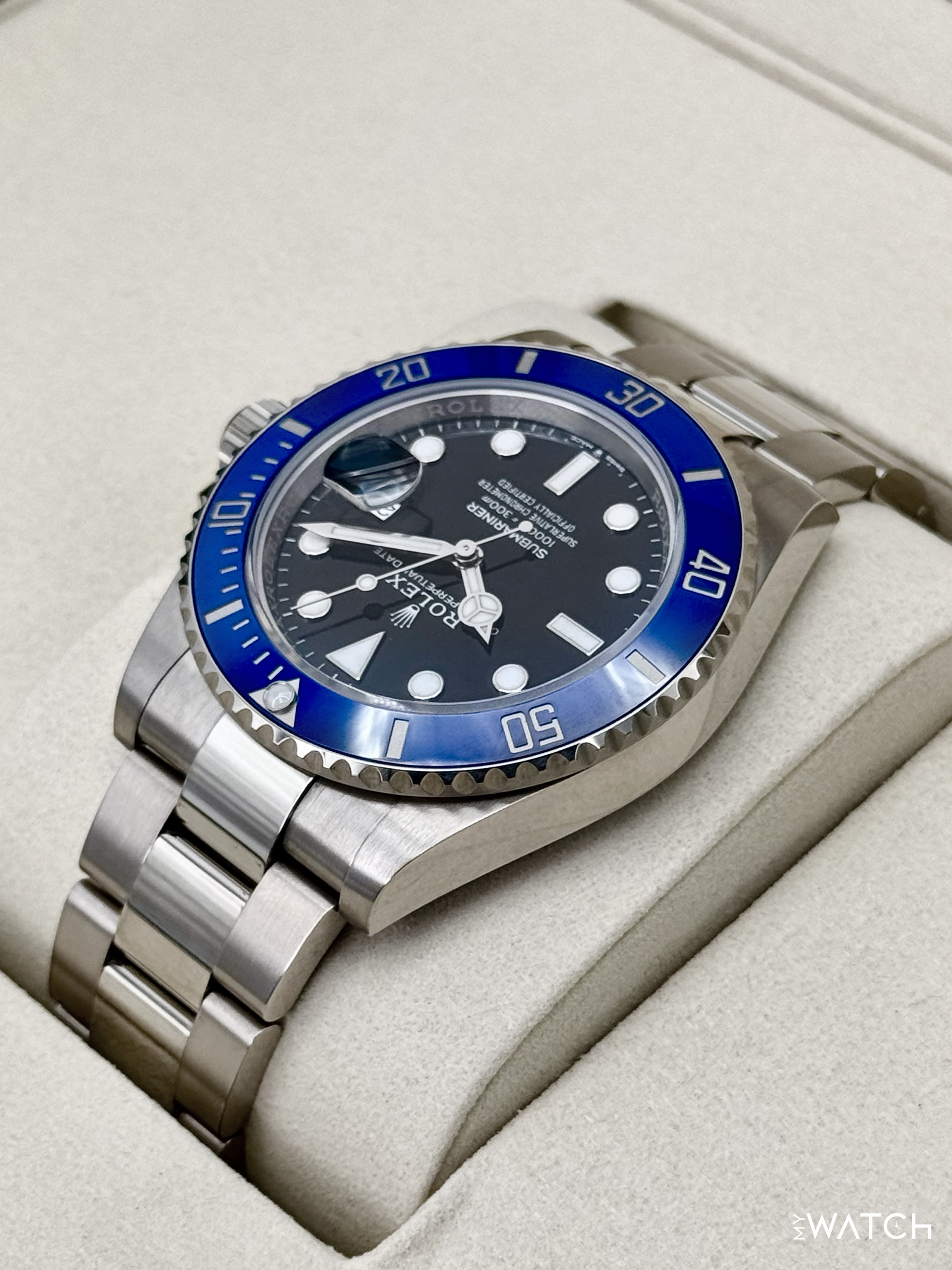 NEW 2026 Rolex Submariner “Cookie Monster ” 41mm 126619LB White Gold Black Dial - MyWatchLLC