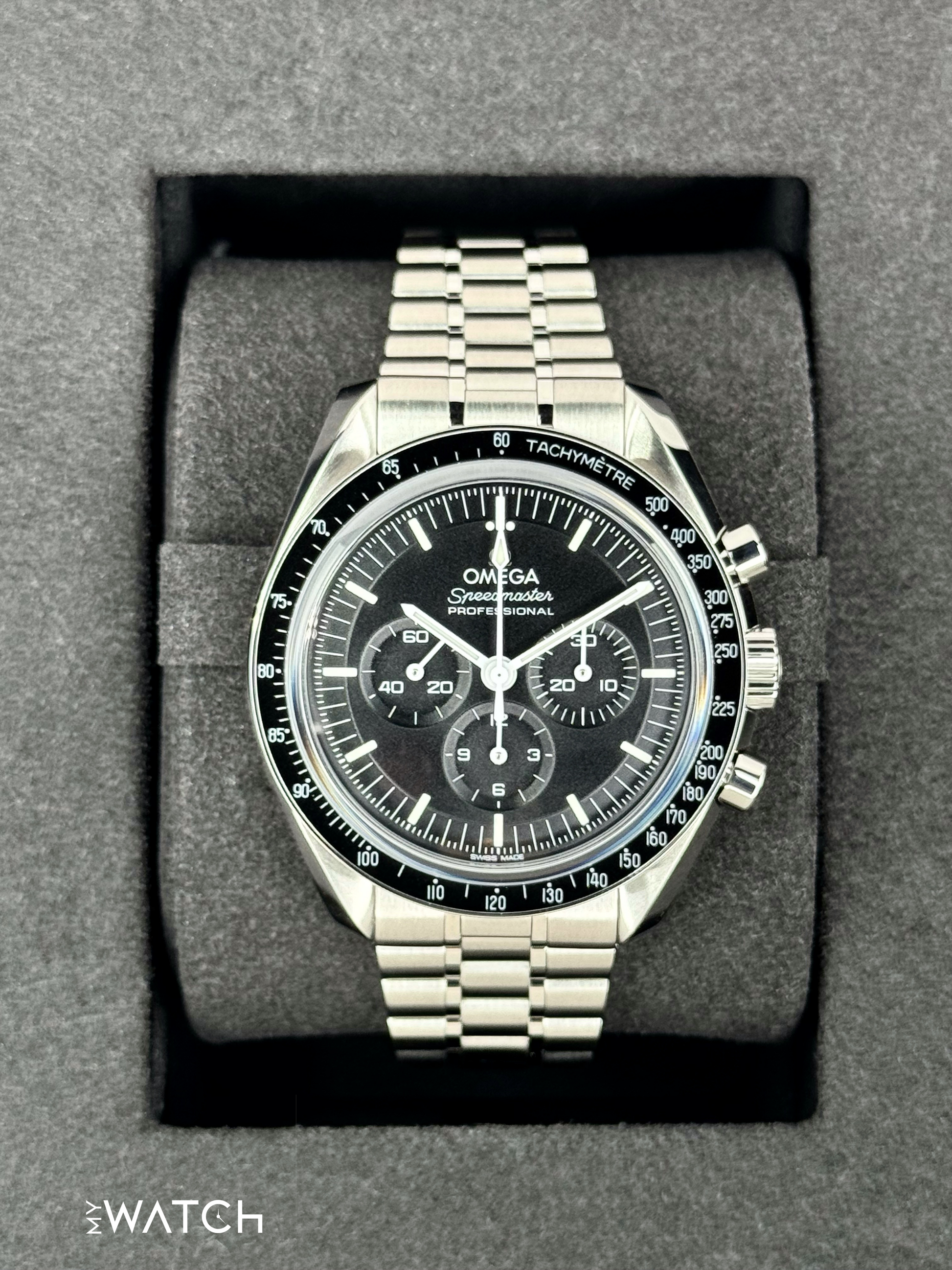 2025 Omega Speedmaster Moonwatch Pro 42mm 310.30.42.50.01.002 Black Dial - MyWatchLLC