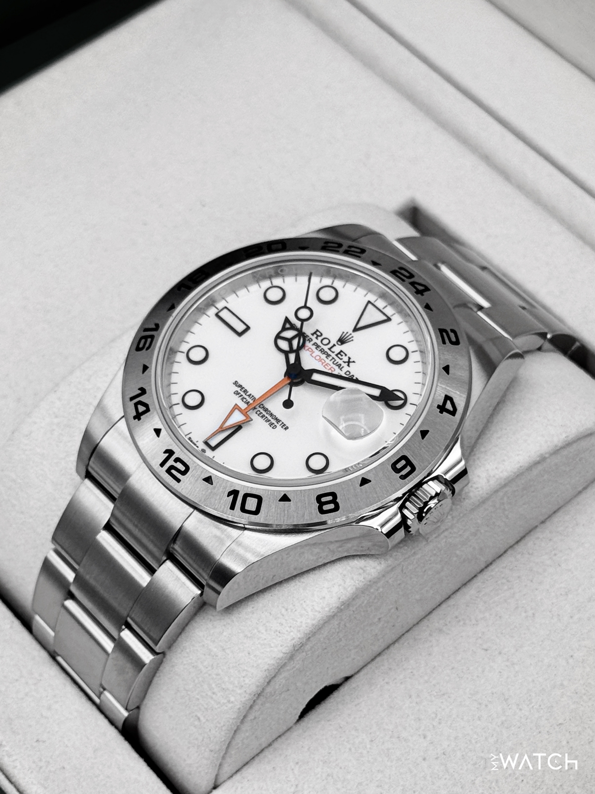 NEW 2026 Rolex Explorer II 42mm 226570 Polar White Dial - MyWatchLLC