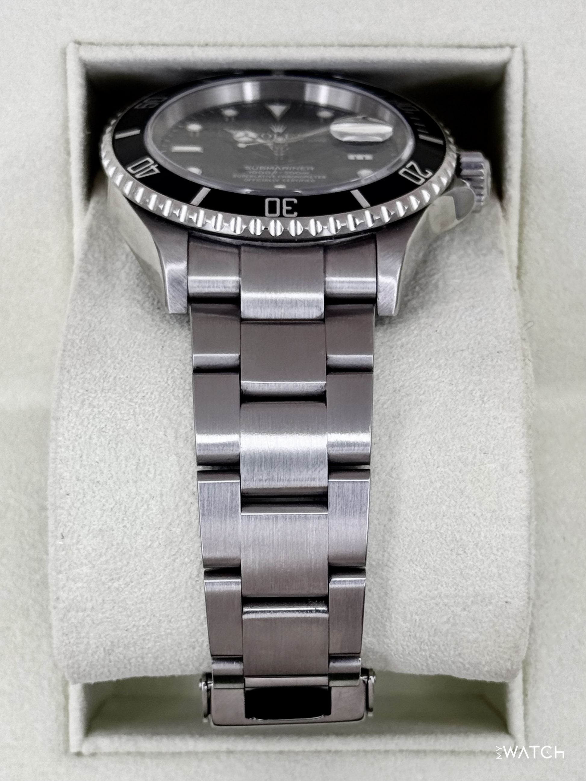 2005 Rolex Submariner 41mm 16610 Stainless Steel Black Dial (Collectors Set) - MyWatchLLC