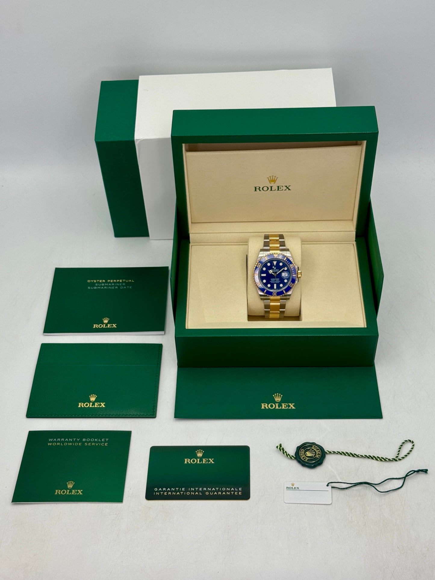 2026 Rolex Submariner "Bluesy" 41mm 126613LB Two-Tone Blue Dial