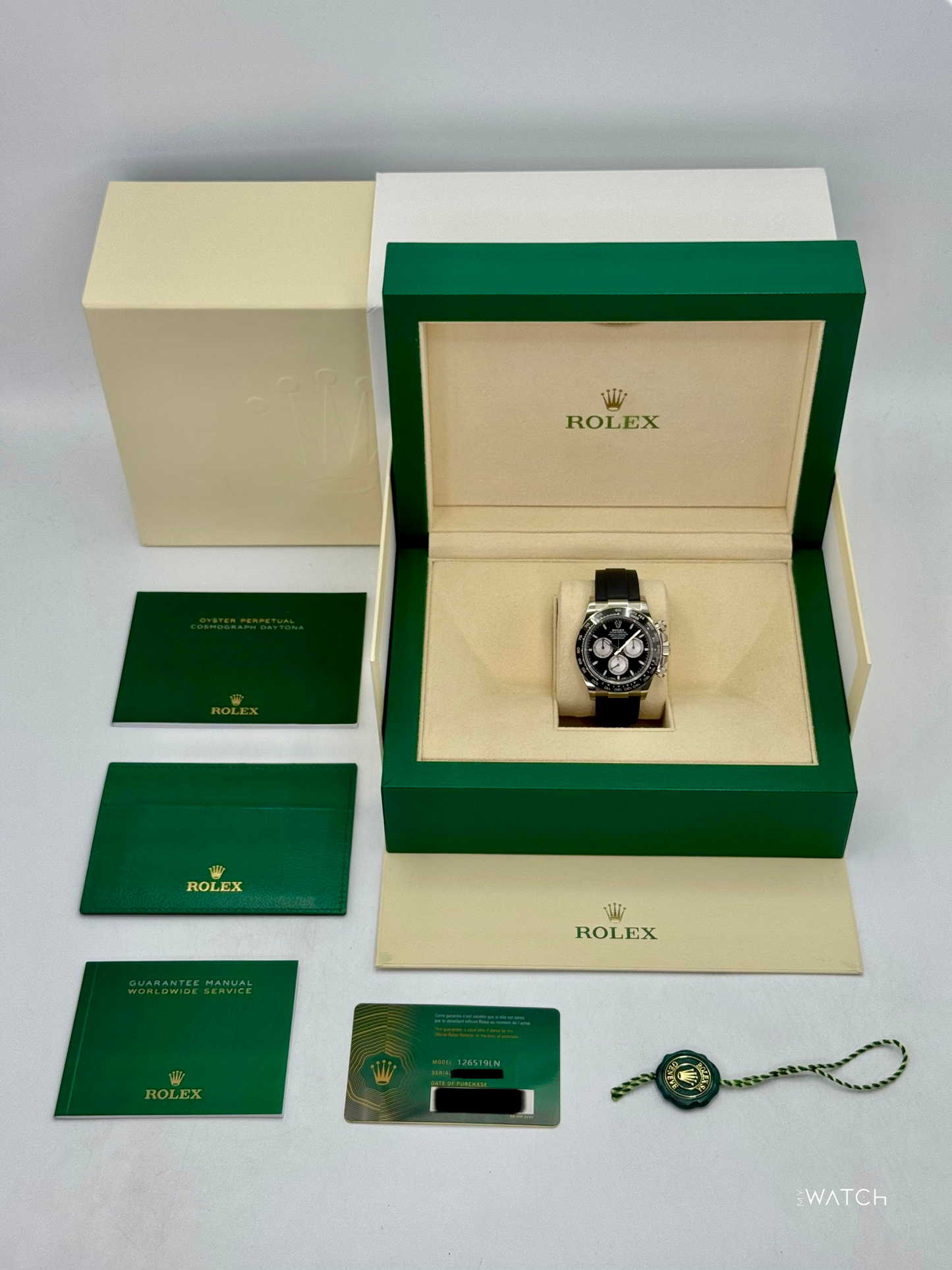 2024 Rolex Daytona "Baby Le Mans" 40mm 126519LN White Gold Black Dial