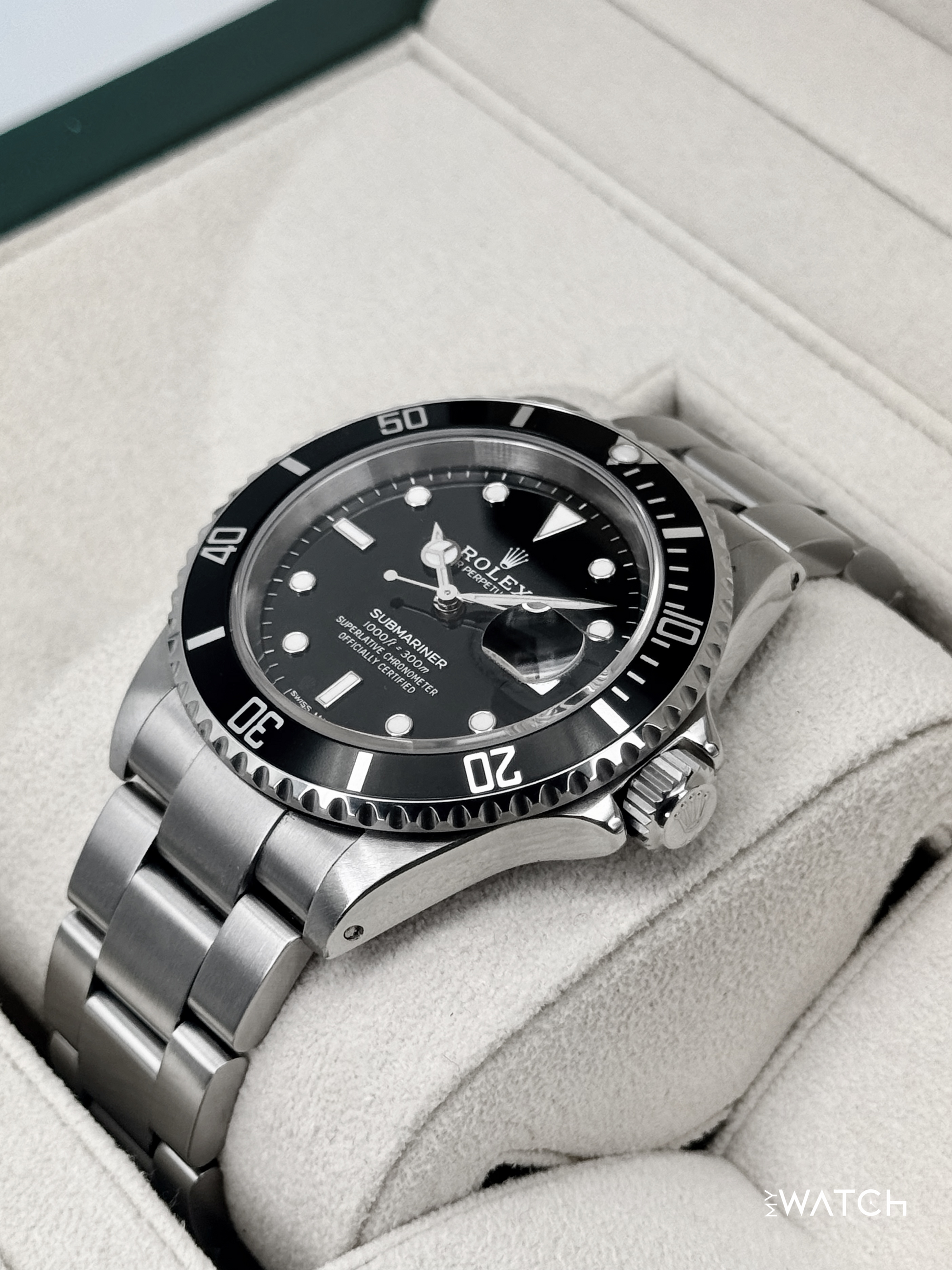 2023 CPO Rolex Submariner 40mm 16610 Stainless Steel Black Dial (CPO) - MyWatchLLC