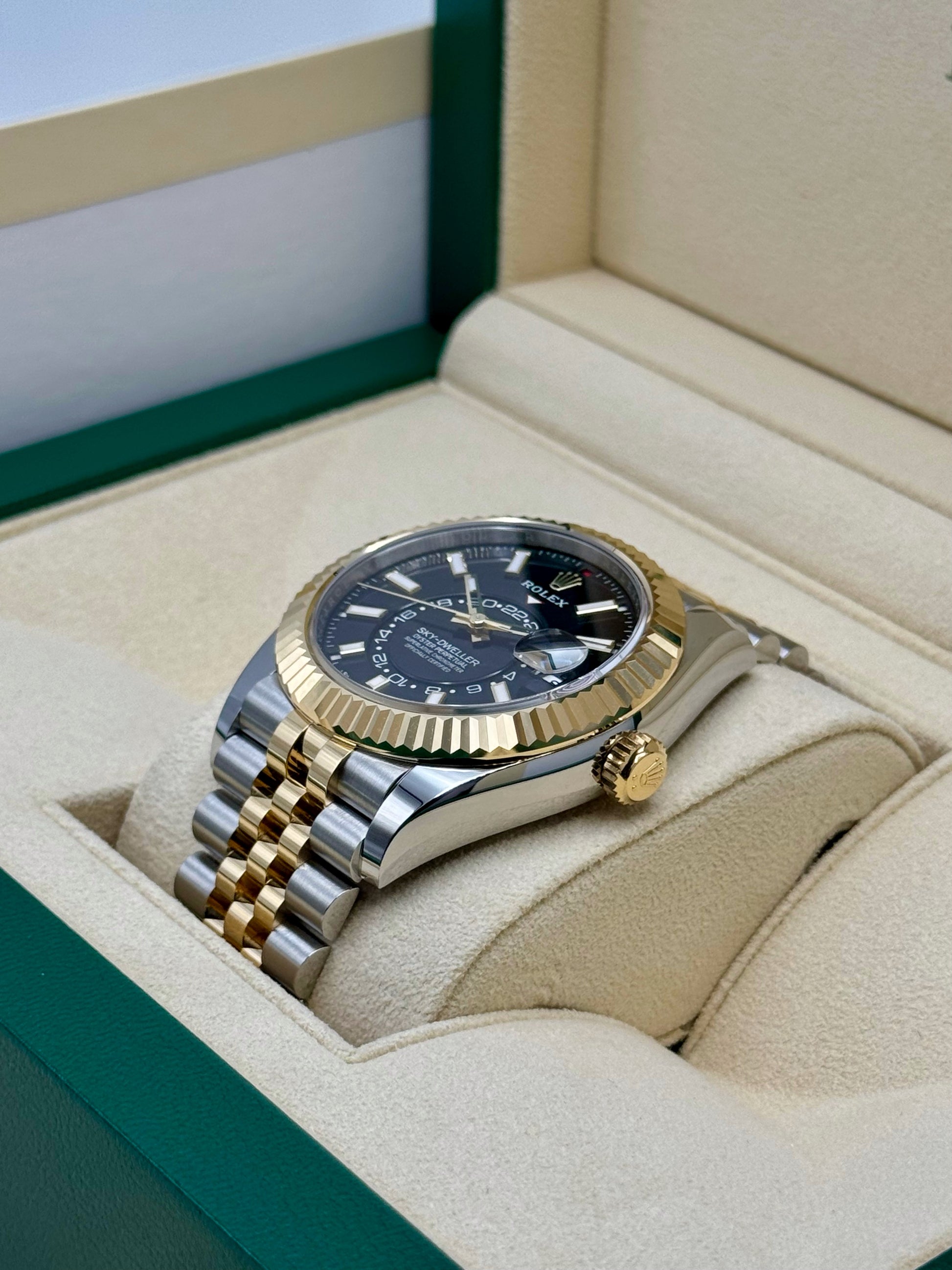 NEW 2025 Rolex Sky-Dweller 42mm 336933 Jubilee Black Dial - MyWatchLLC
