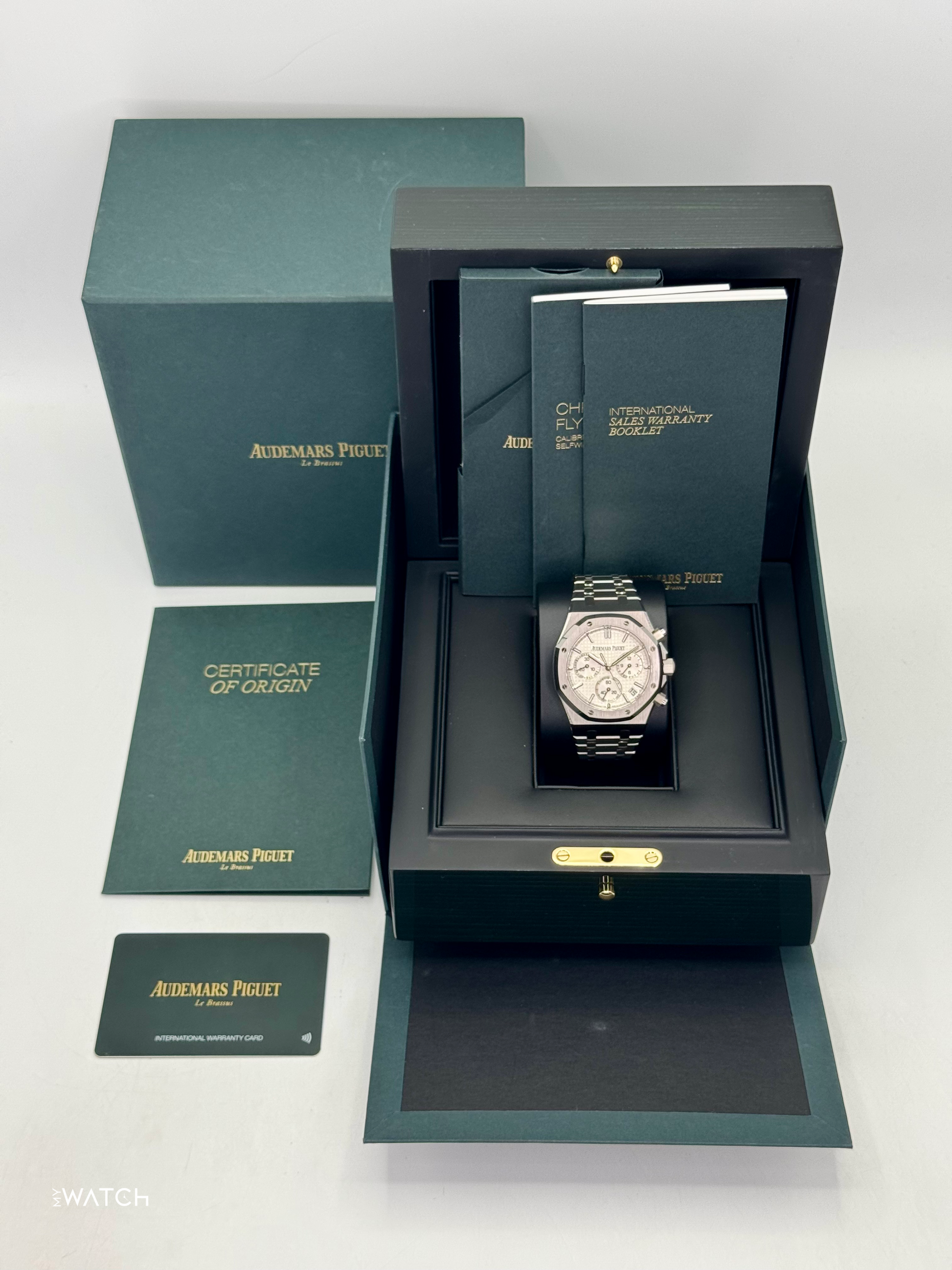 2022 Audemars Piguet 41mm 26240ST 50th Anniversary Chronograph - MyWatchLLC