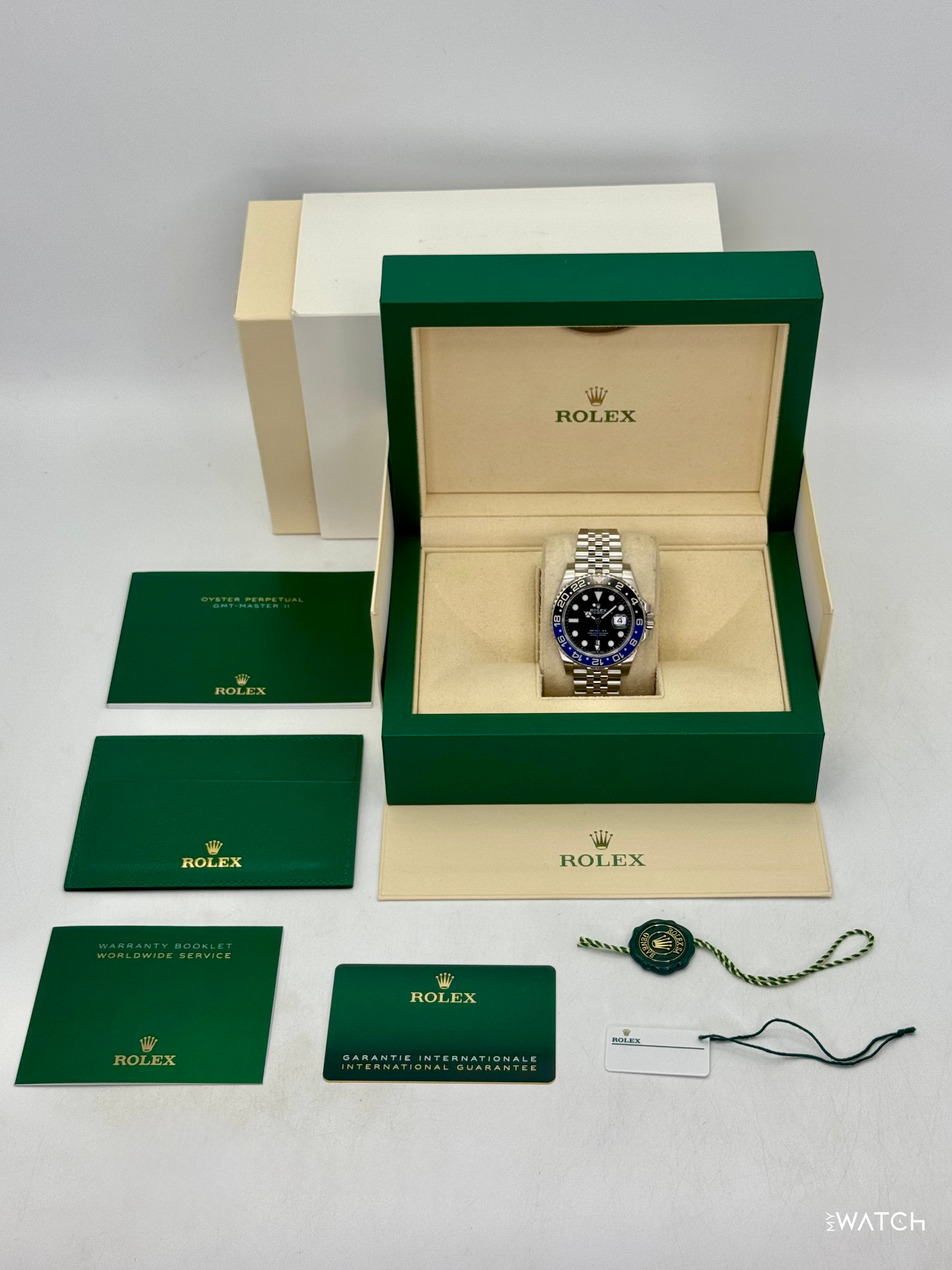 2024 Rolex GMT-Master II "Batgirl" 40mm 126710BLNR Jubilee - MyWatchLLC
