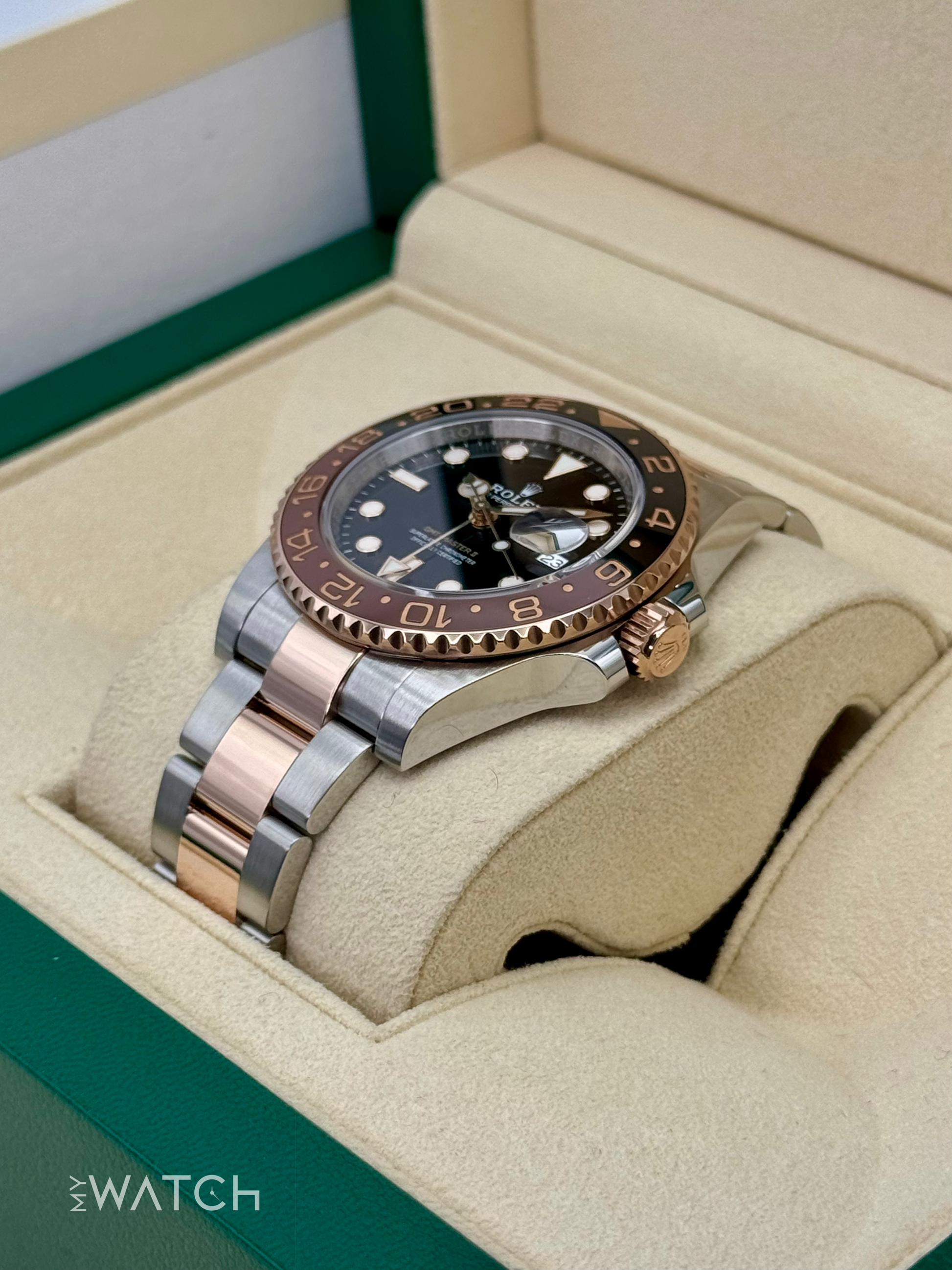 2022 Rolex GMT-Master II "Rootbeer" 40mm 126711CHNR Two-Tone - MyWatchLLC