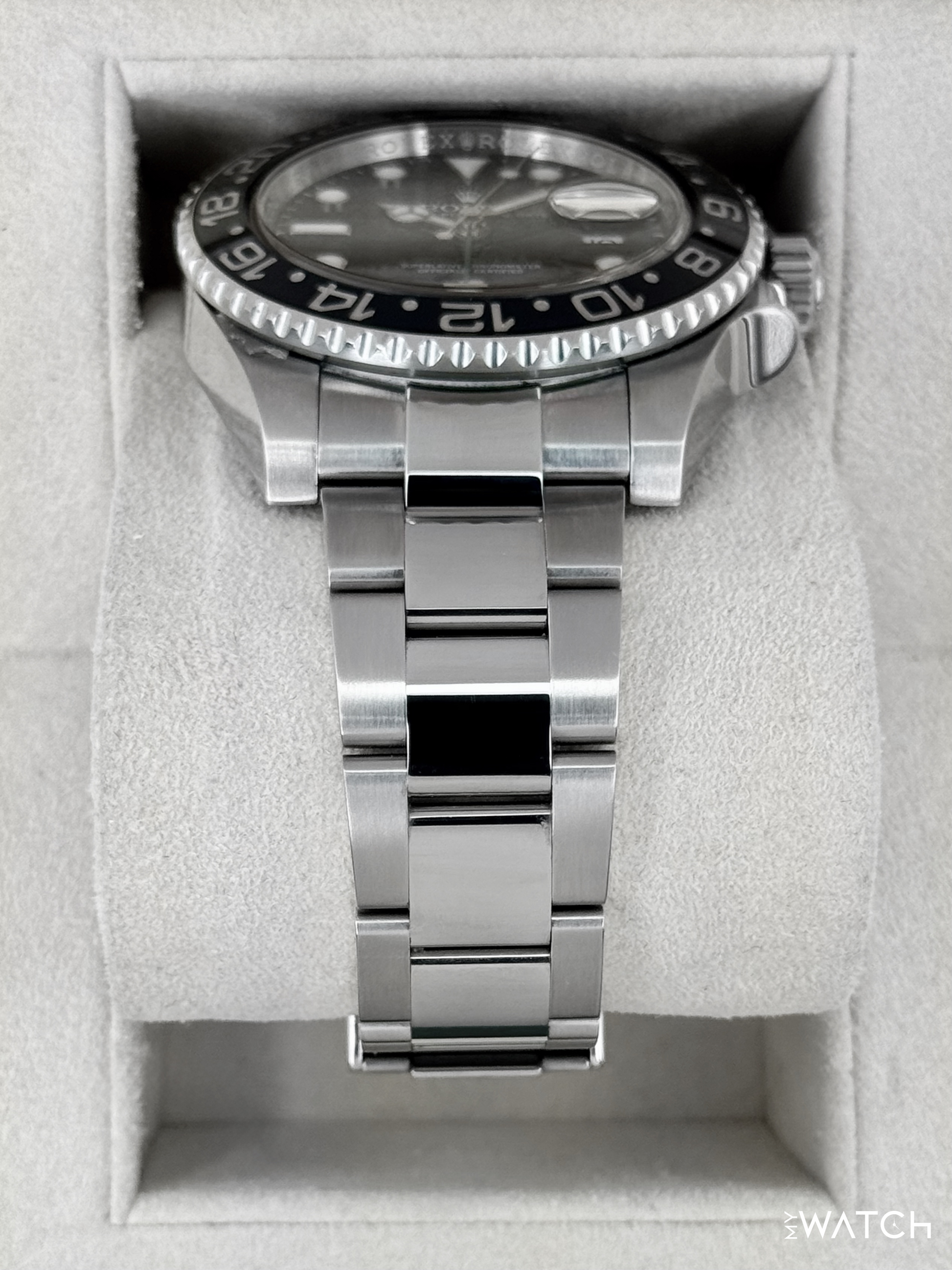 2016 Rolex GMT-Master II 40mm 116710LN Stainless Steel Black Dial - MyWatchLLC