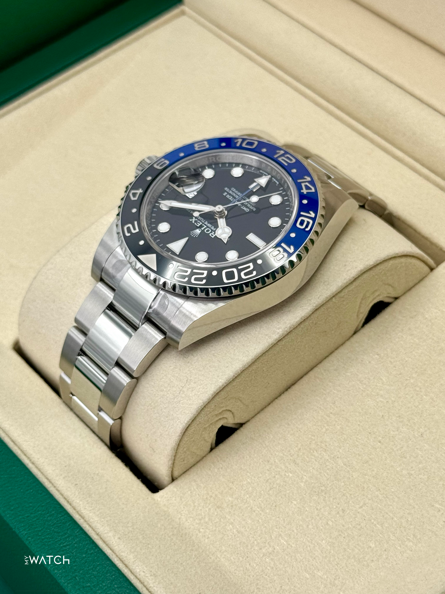 NEW 2025 Rolex GMT-Master II "Batman" 40mm 126710BLNR Oyster (STICKERED) - MyWatchLLC