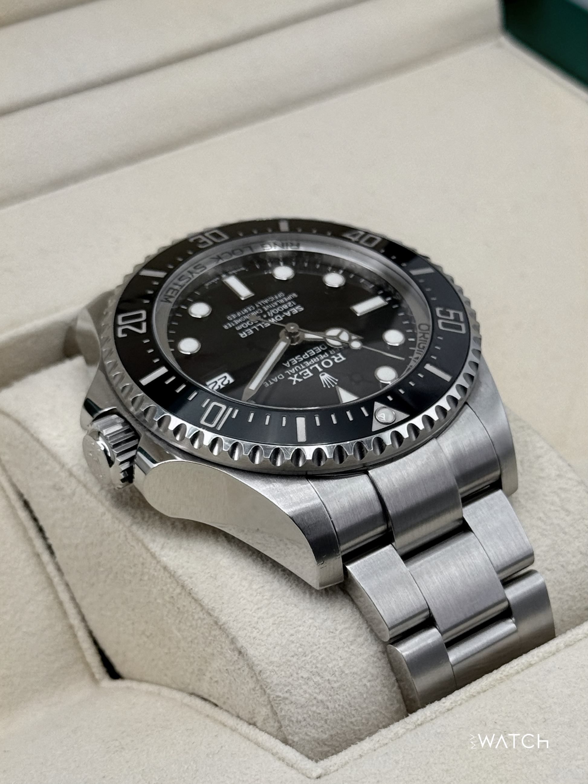 2019 Rolex Deepsea 44mm 126660 Stainless Steel Black Dial - MyWatchLLC