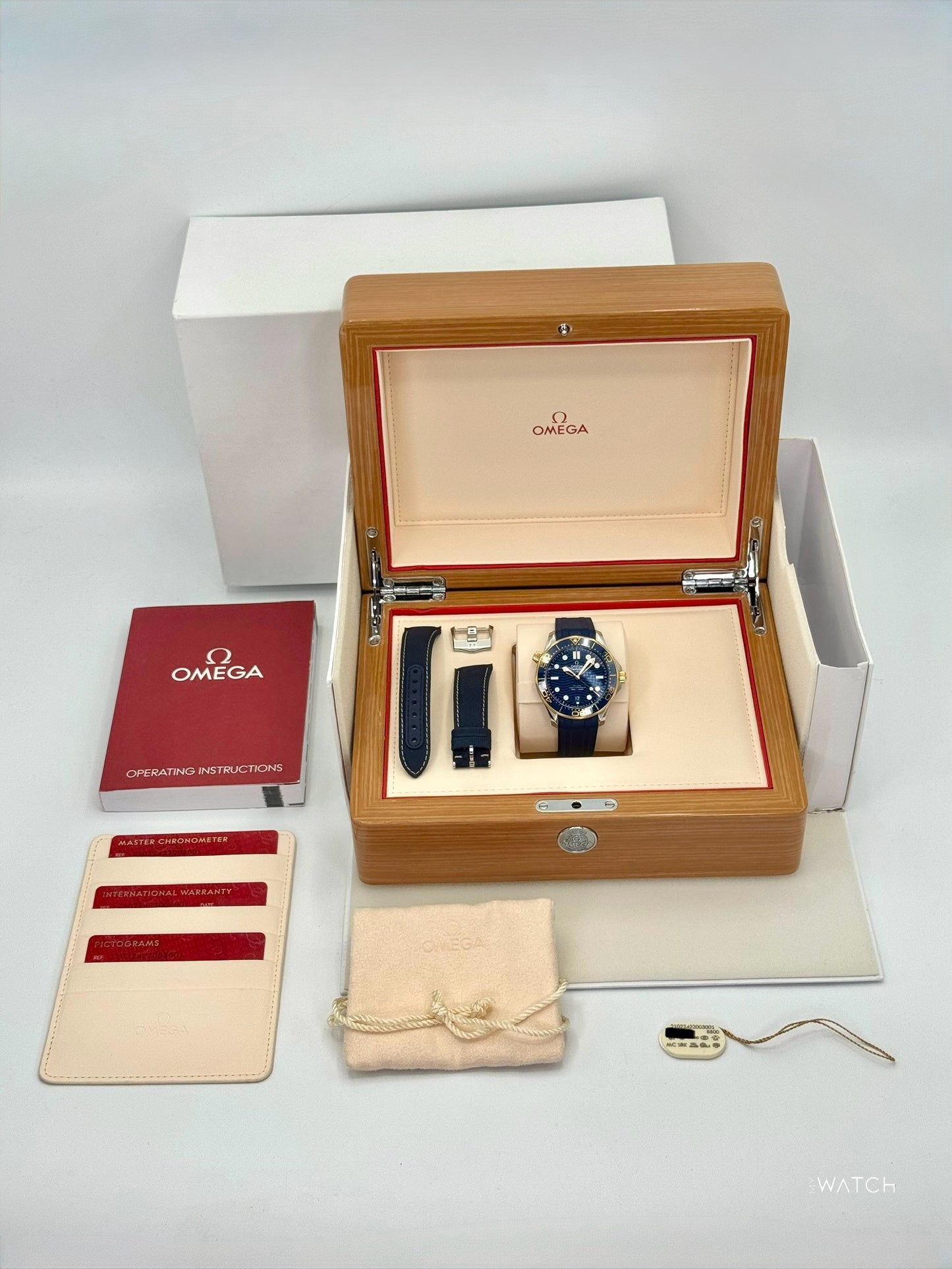 2024 Omega Seamaster Diver 300M 42mm 210.22.42.20.03.001 Blue Dial