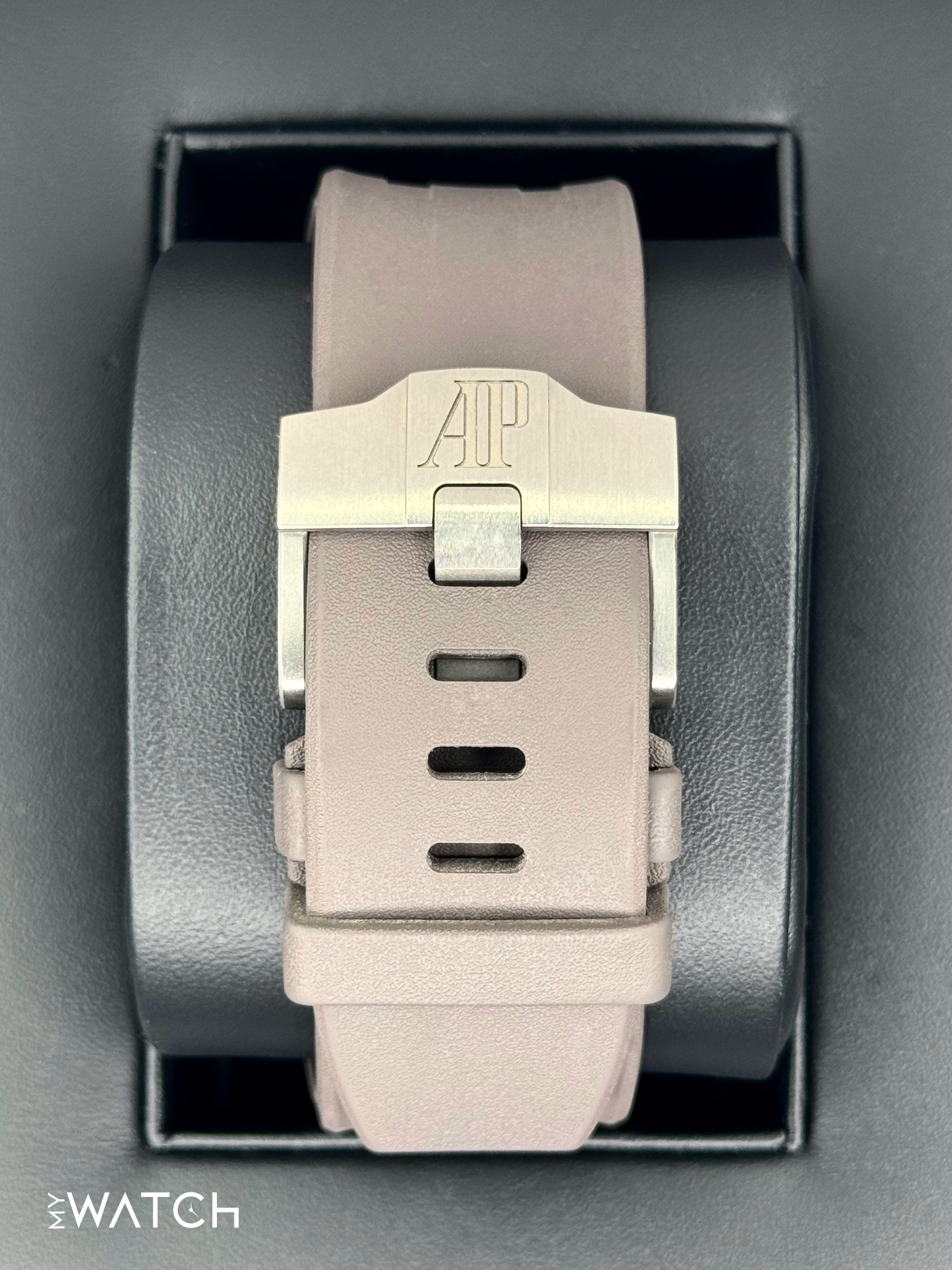 2021 Audemars Piguet Royal Oak Chronograph 44mm 26400IO Titanium - MyWatchLLC