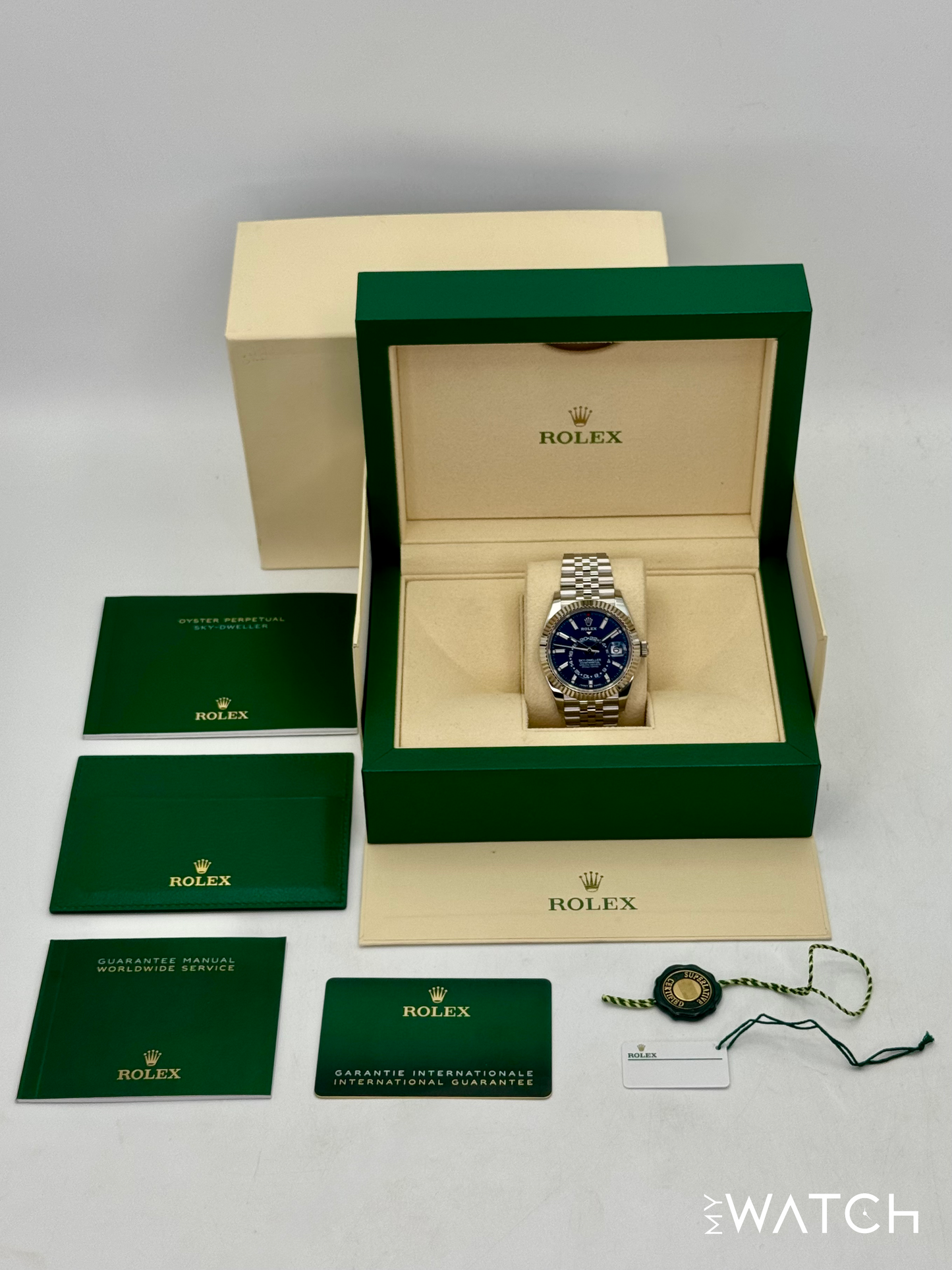 2024 Rolex Sky-Dweller 42mm 336934 Jubilee Blue Dial