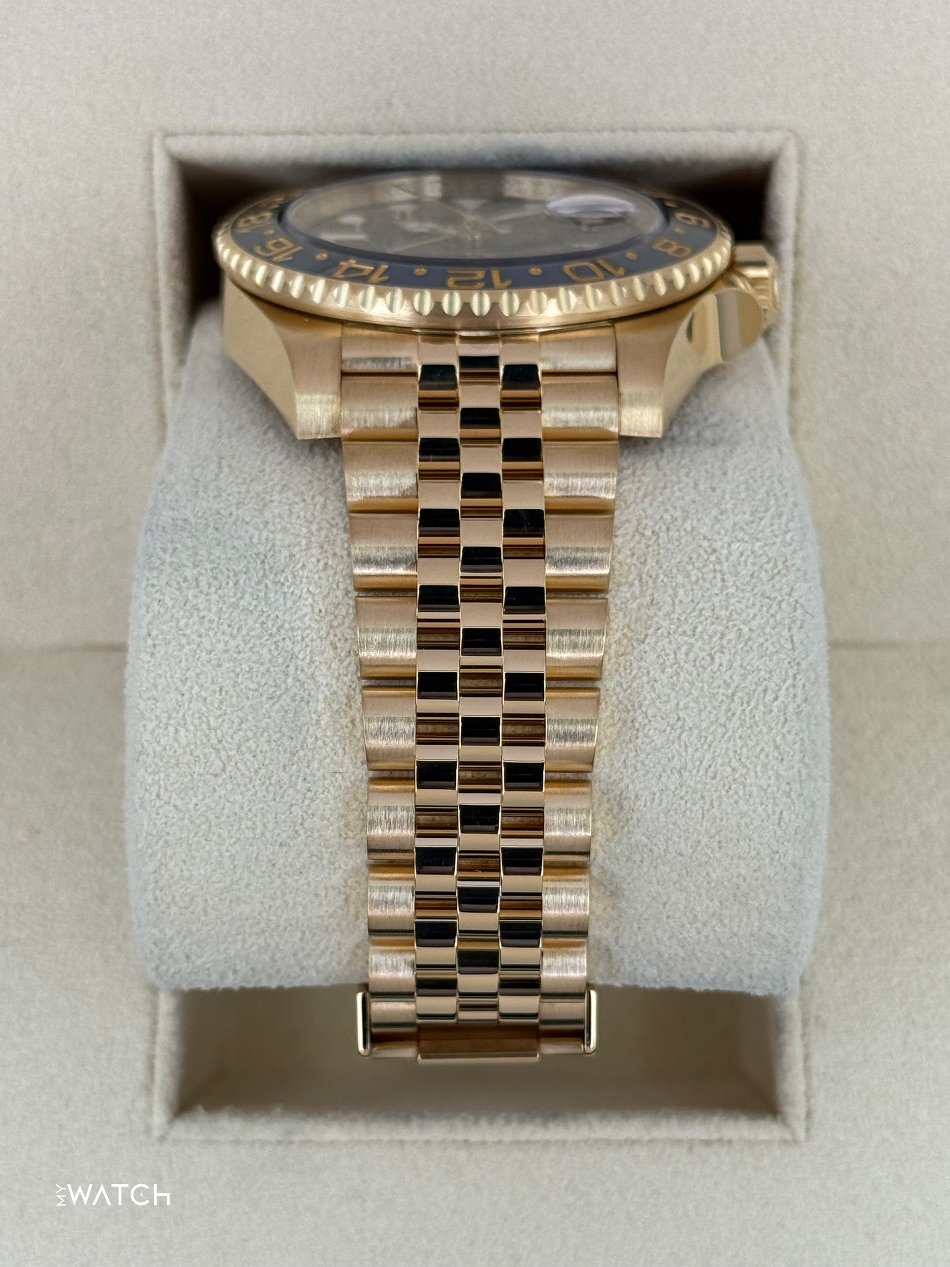 2025 Rolex GMT-Master II 40mm 126718GRNR Jubilee Black Dial - MyWatchLLC