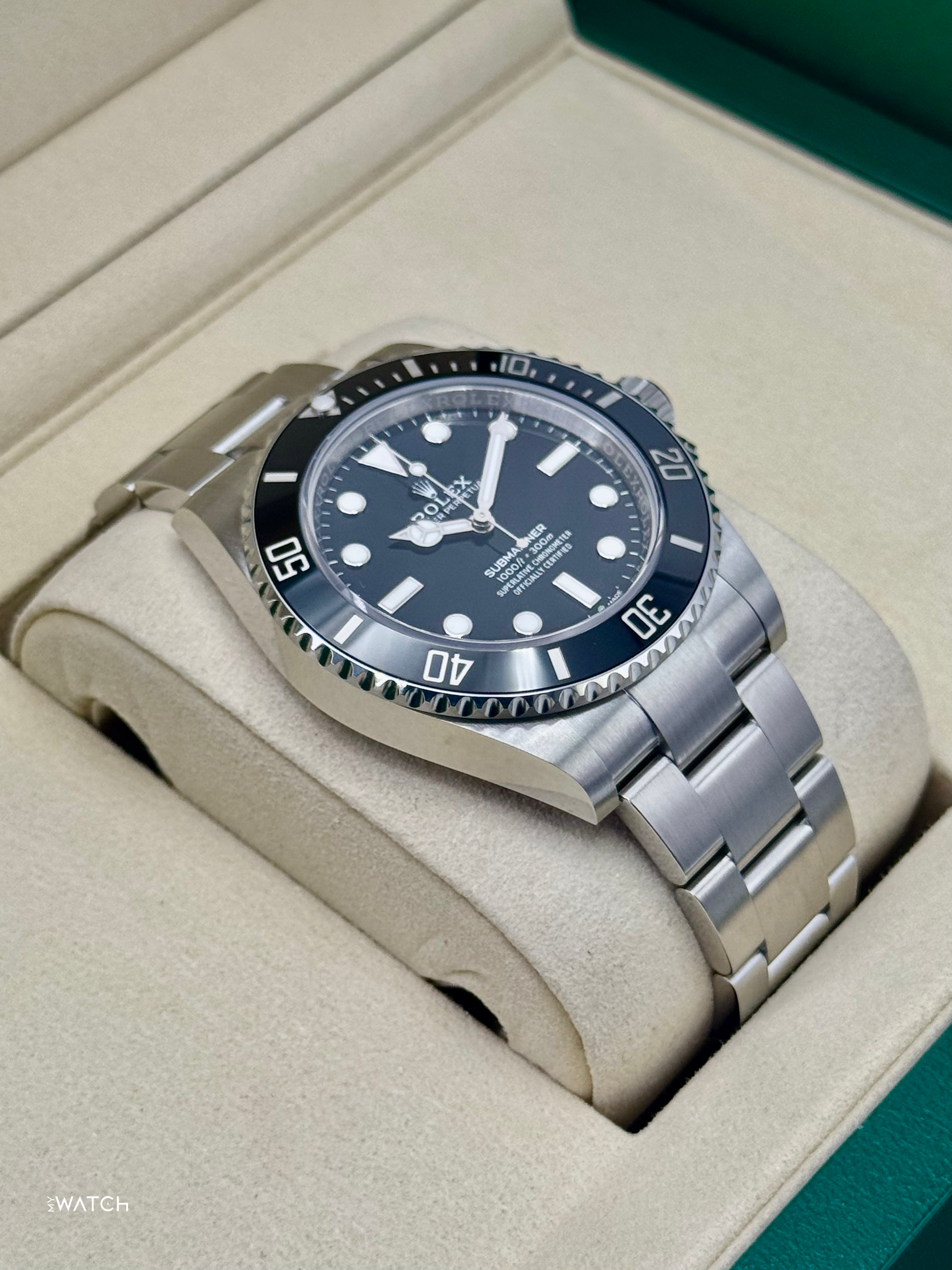 NEW 2025 Rolex Submariner 41mm 124060 Stainless Steel Black Dial (STICKERED) - MyWatchLLC