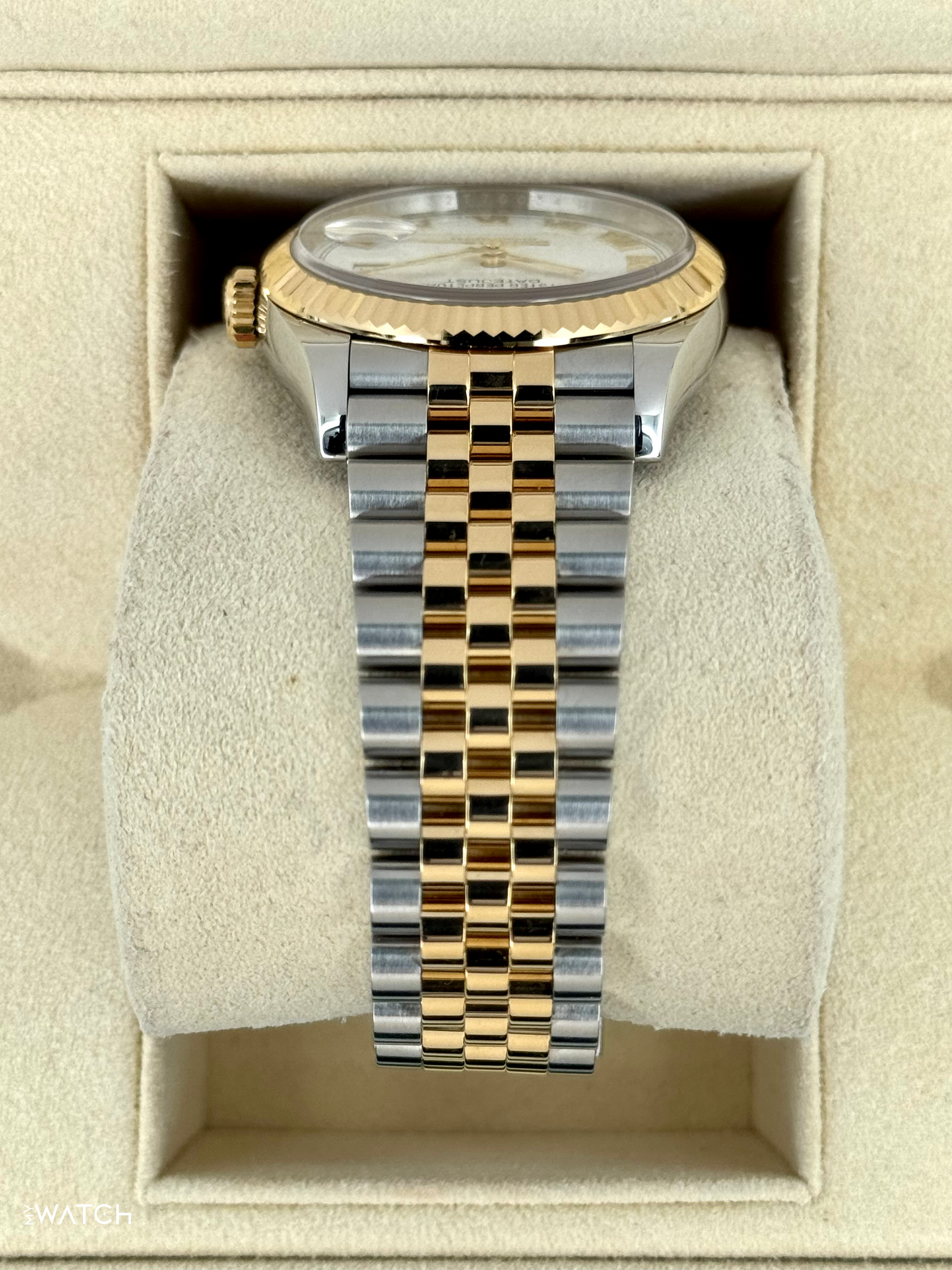 2018 Rolex Datejust 36mm 126233 Two-Tone Jubilee White Dial - MyWatchLLC