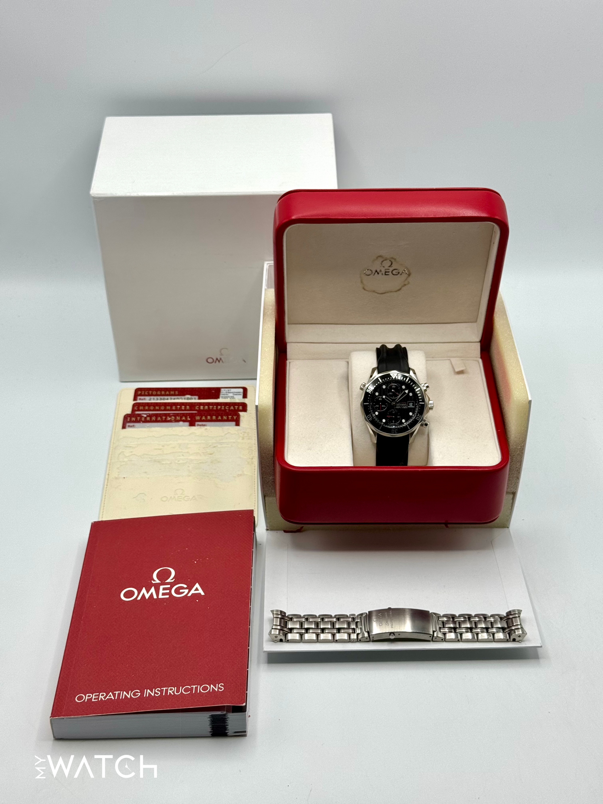 2011 Omega Seamaster Diver 41.5mm 213.30.42.40.01.001 Black Dial - MyWatchLLC