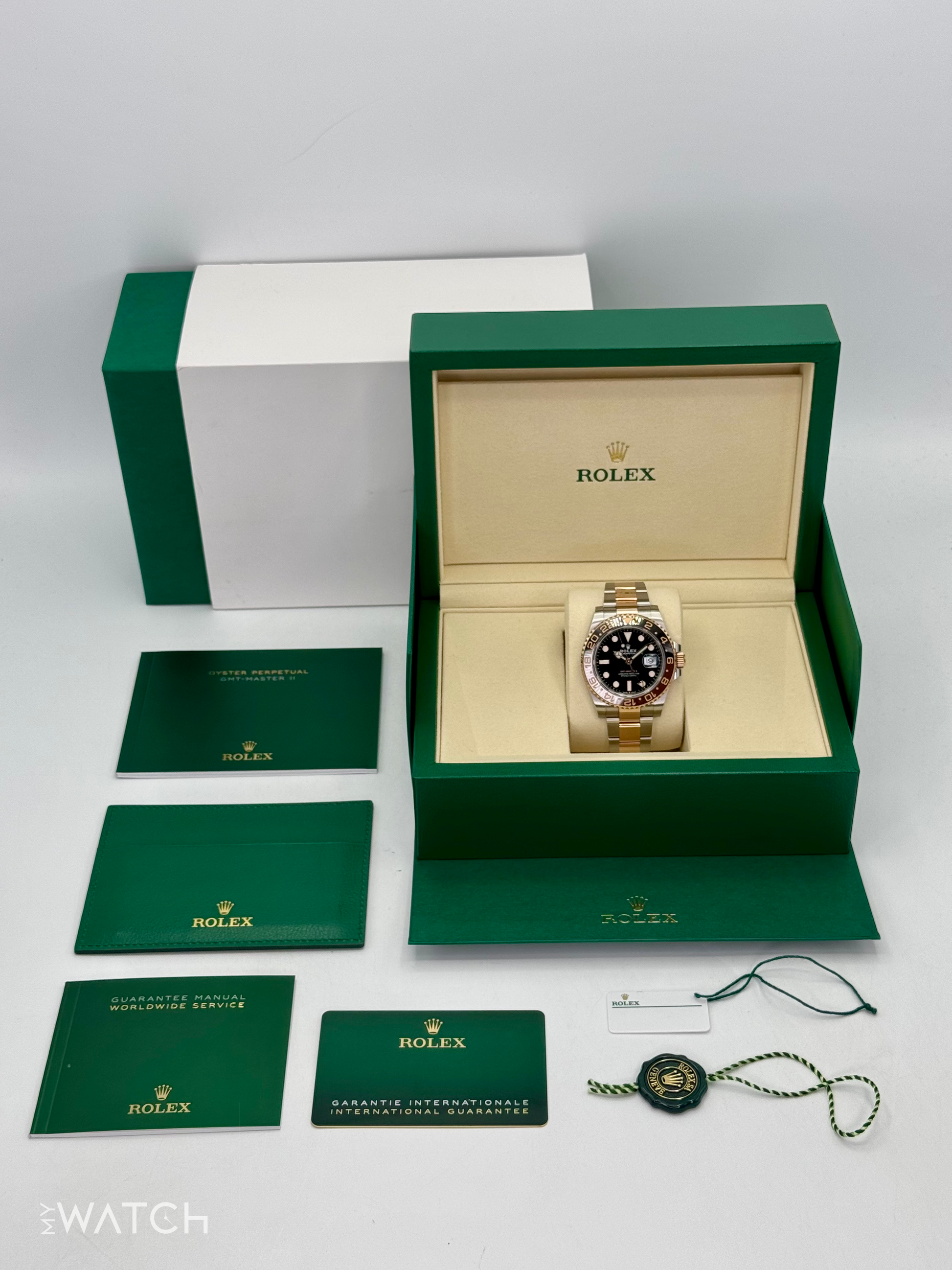 NEW 2025 Rolex GMT-Master II "Rootbeer" 40mm 126711CHNR Two-Tone - MyWatchLLC
