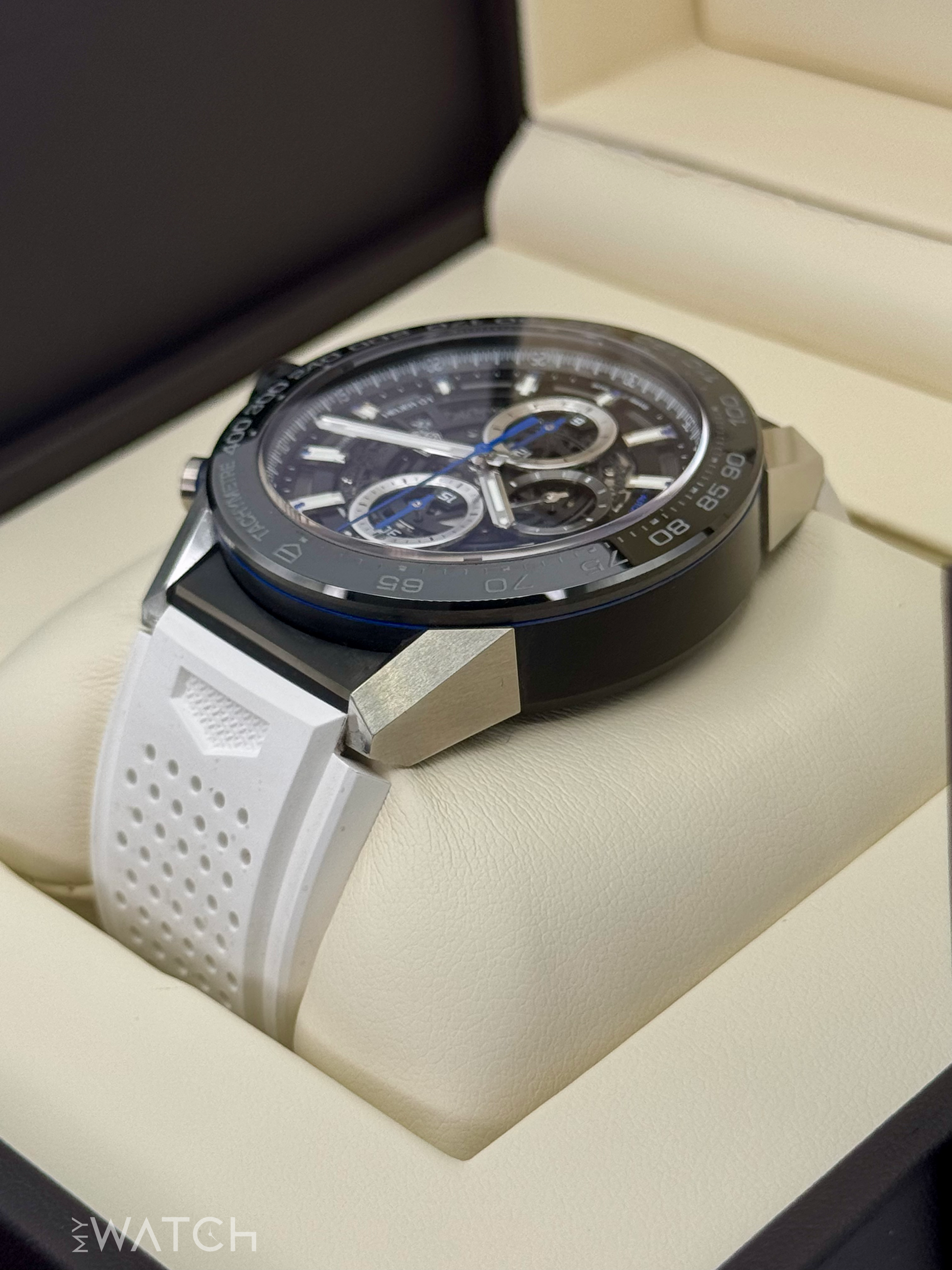 2017 Tag Heuer Carrera Calibre Heuer 01 45mm CAR2A1T.FT6052 Skeletonized - MyWatchLLC