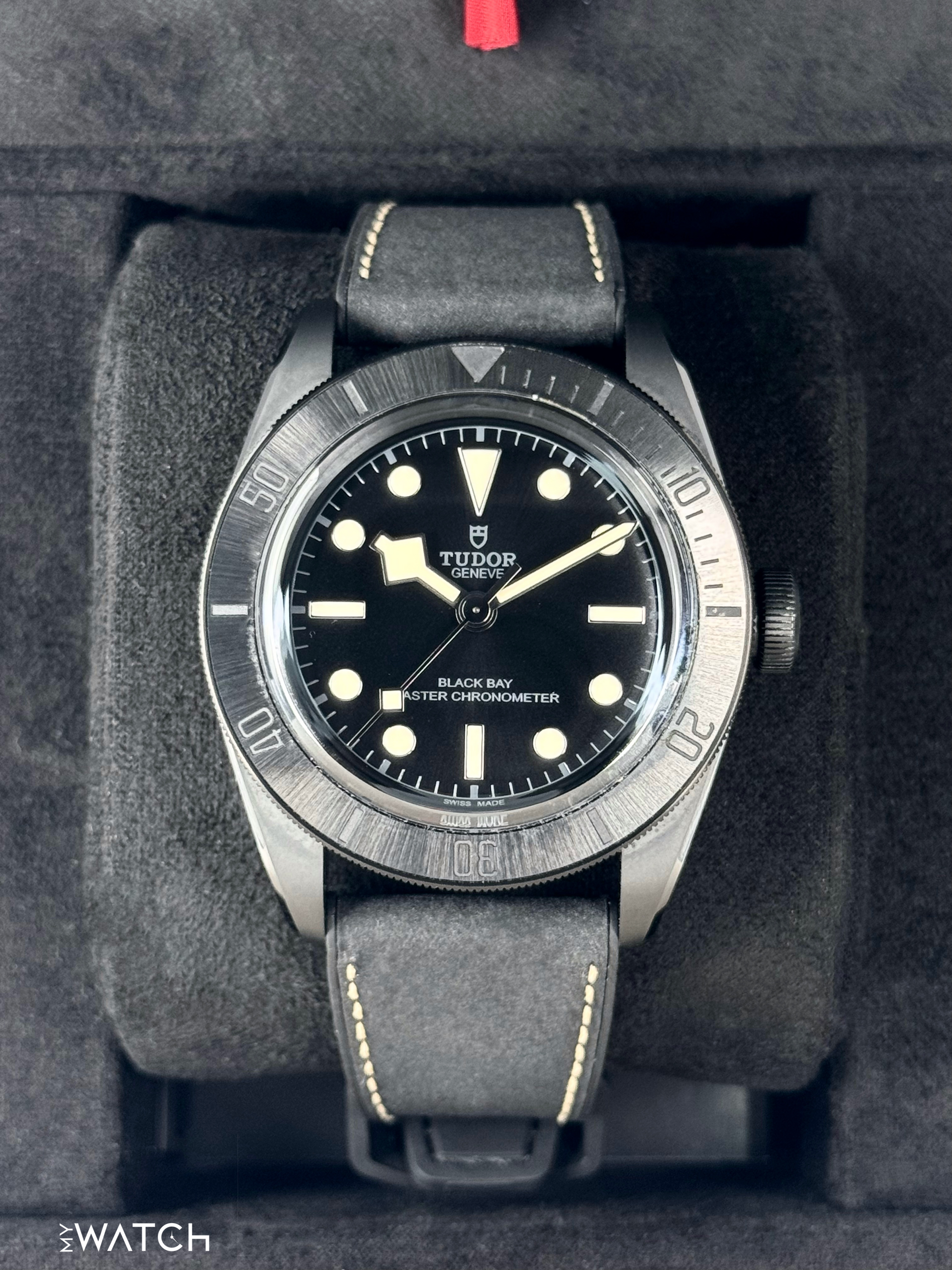2023 Tudor Black Bay Ceramic 41mm 79210CNU Black Domed Dial - MyWatchLLC
