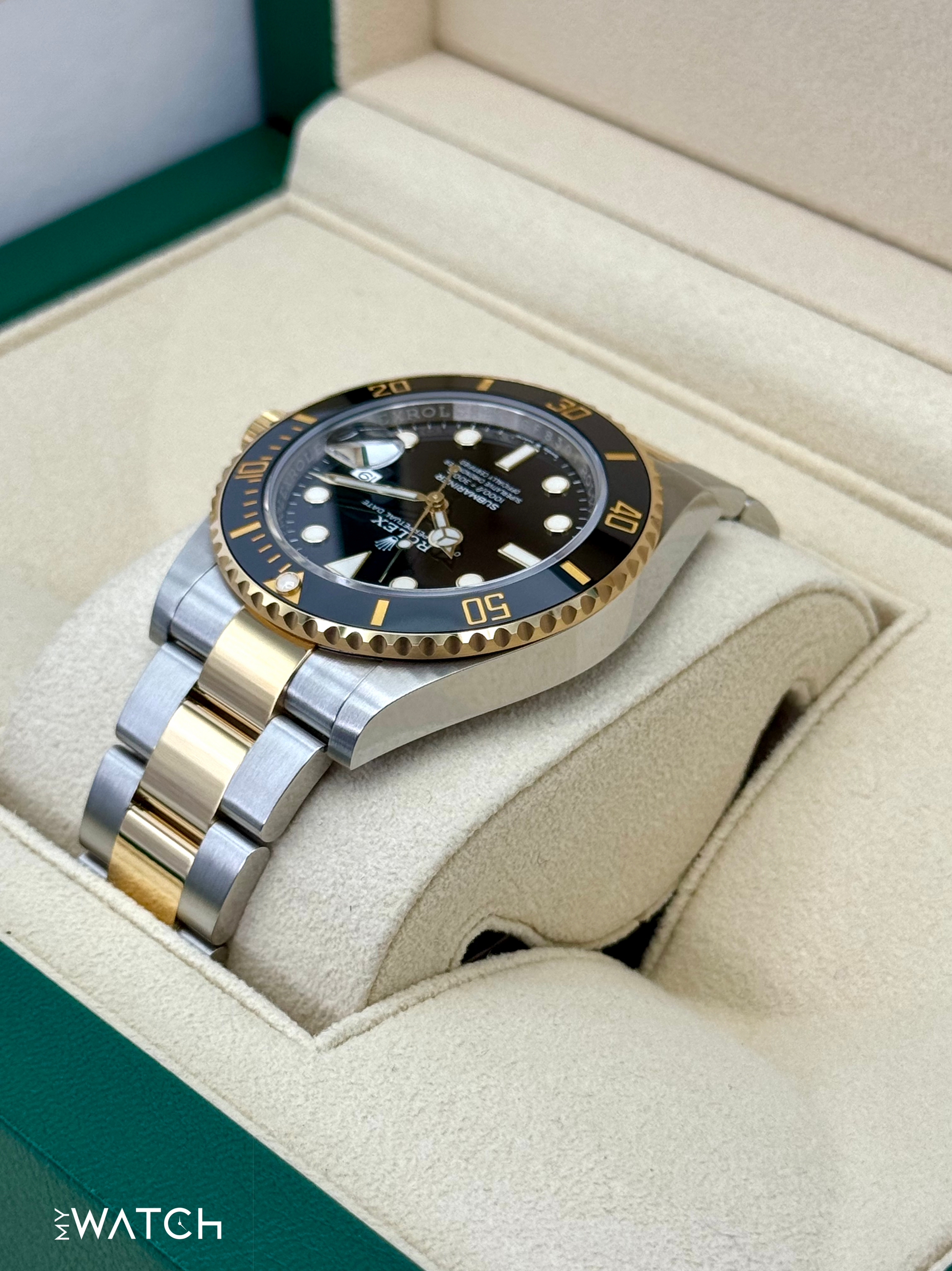 2023 Rolex Submariner 41mm 126613LN Two-Tone Black Dial - MyWatchLLC