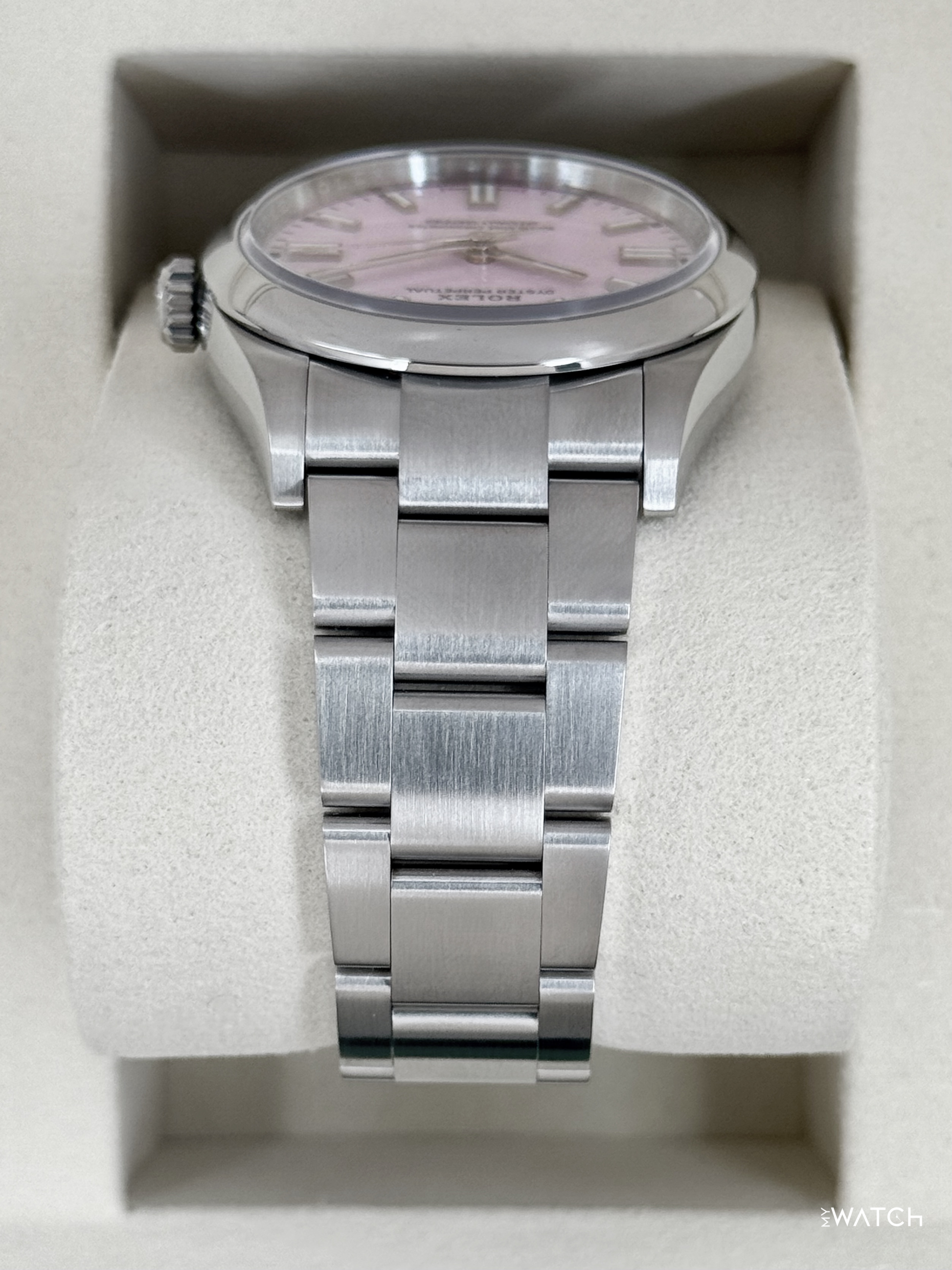 NEW 2026 Rolex Oyster Perpetual 36mm 126000 Candy Pink Dial - MyWatchLLC