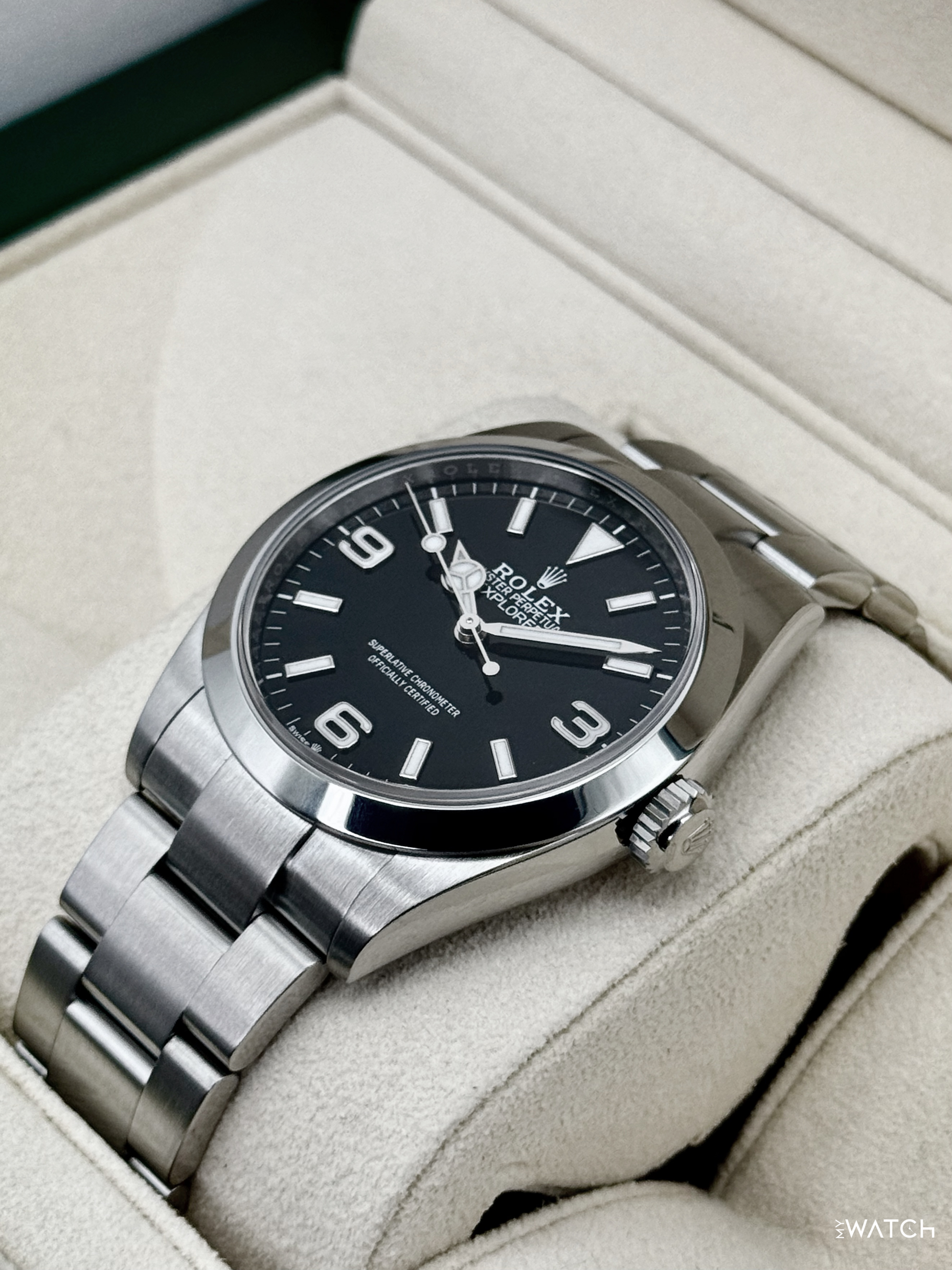 2023 Rolex Explorer 40mm 224270 Stainless Steel Black Dial - MyWatchLLC