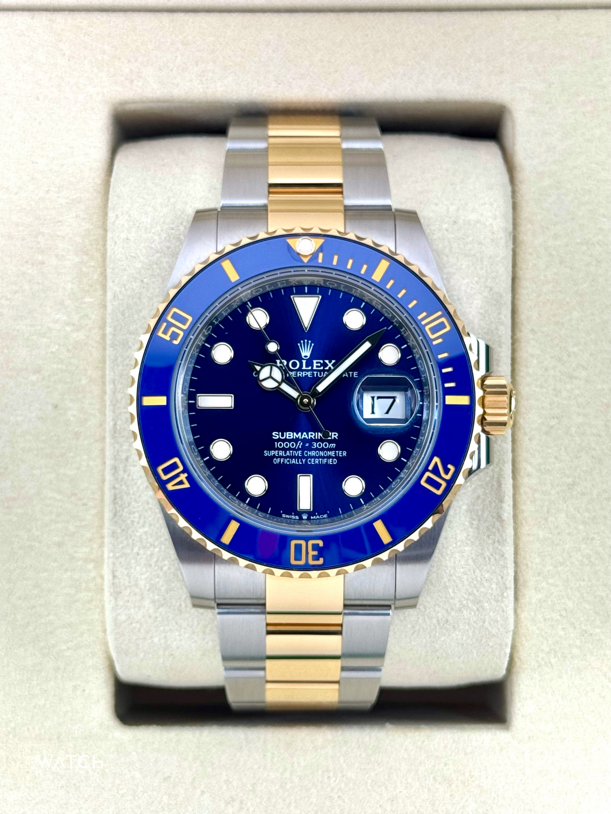 2025 Rolex Submariner "Bluesy" 41mm 126613LB Two-Tone Blue Dial - MyWatchLLC