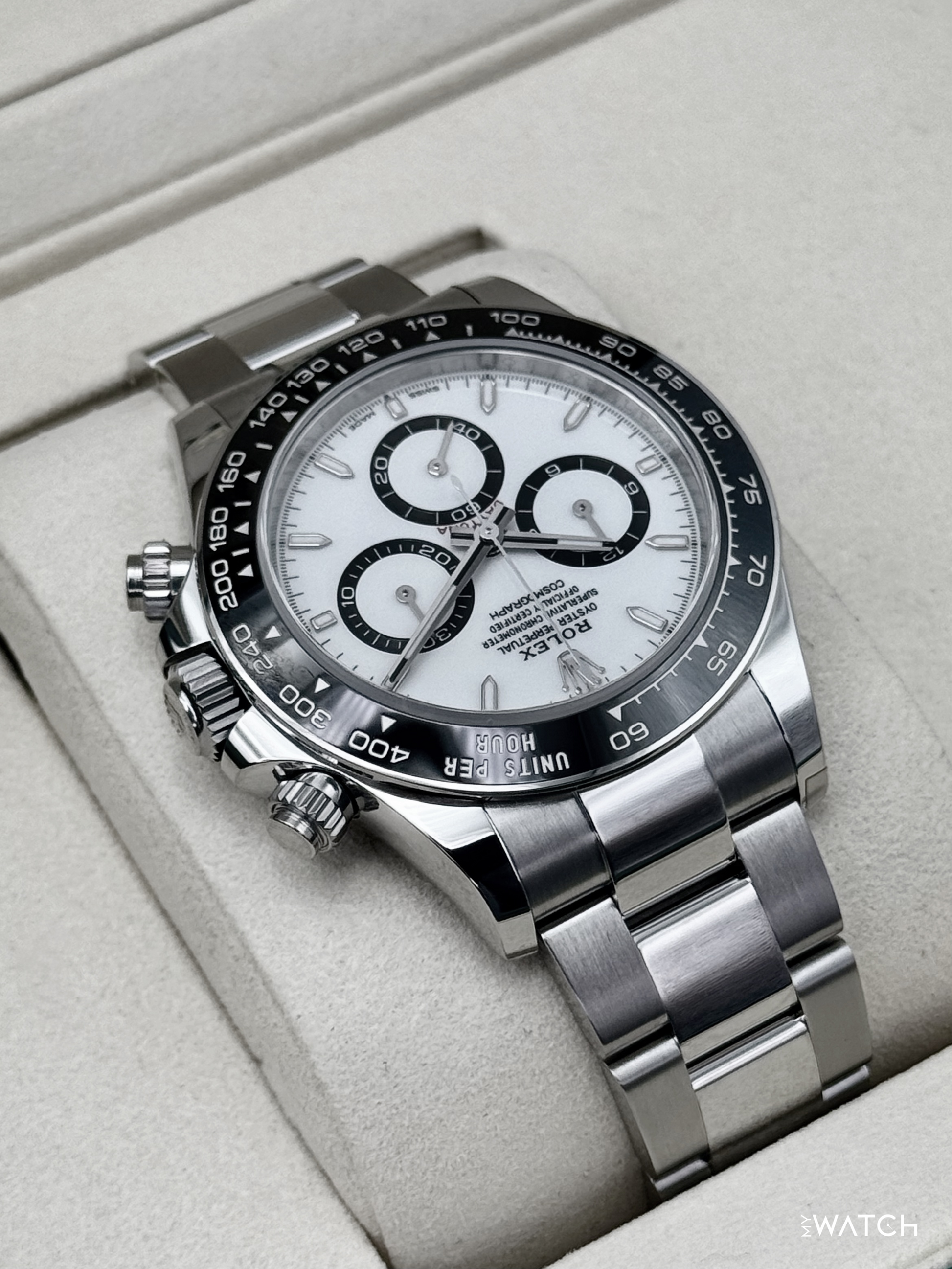 NEW 2025 Rolex Daytona 40mm 126500LN Stainless Steel Panda Dial - MyWatchLLC