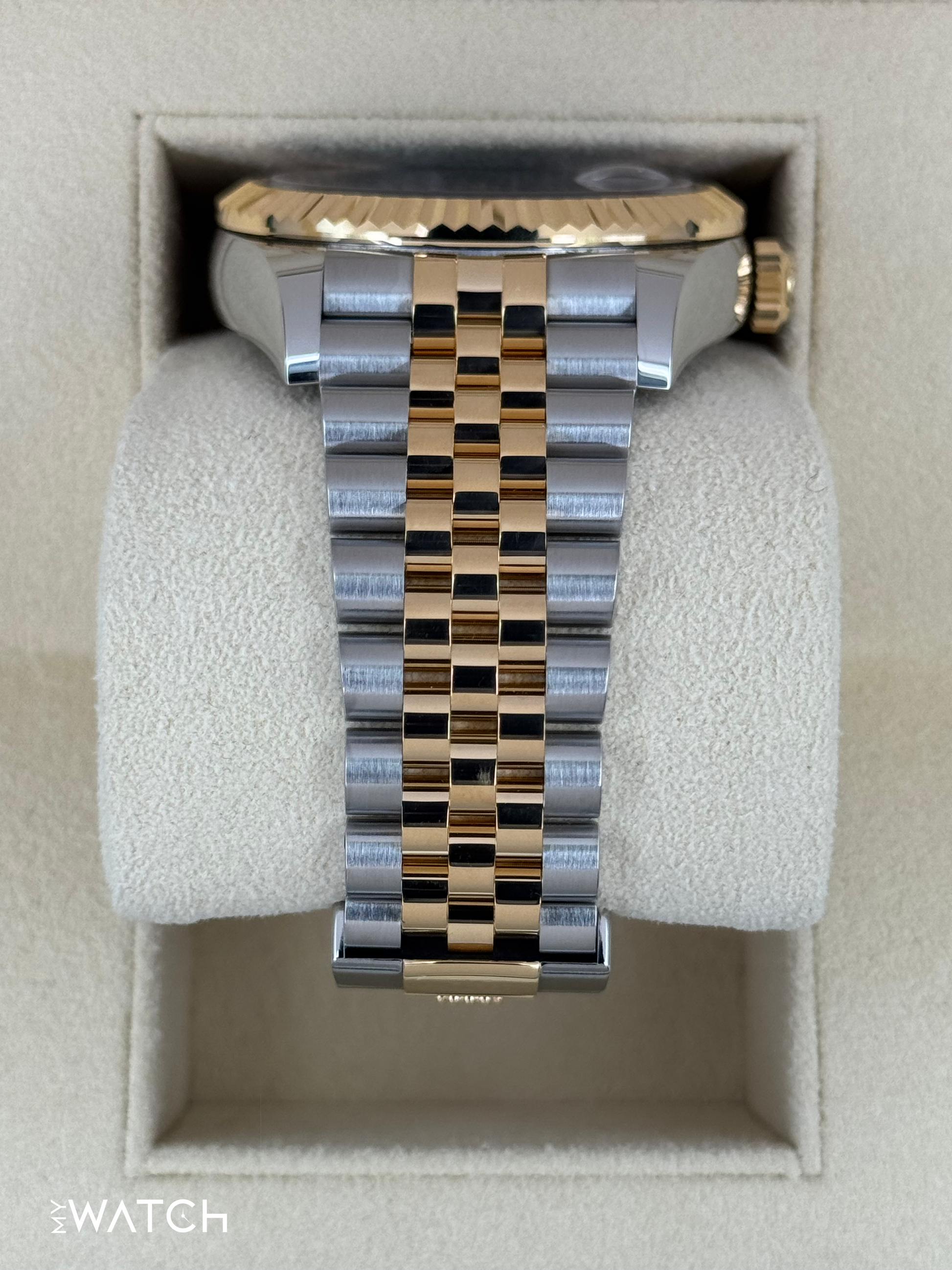 2023 Rolex Sky-Dweller 42mm 326933 Two-Tone Jubilee Black Dial - MyWatchLLC