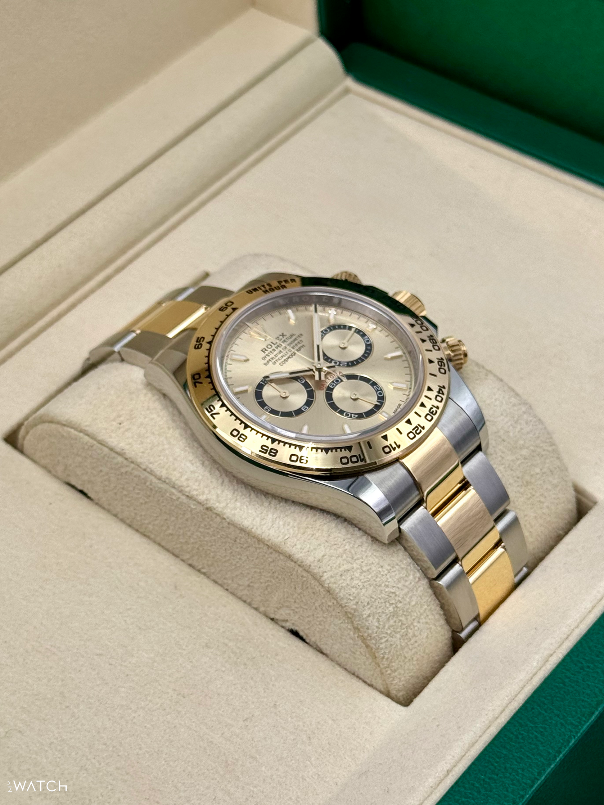 NEW 2025 Rolex Daytona 40mm 126503 Two-Tone Champagne Dial - MyWatchLLC